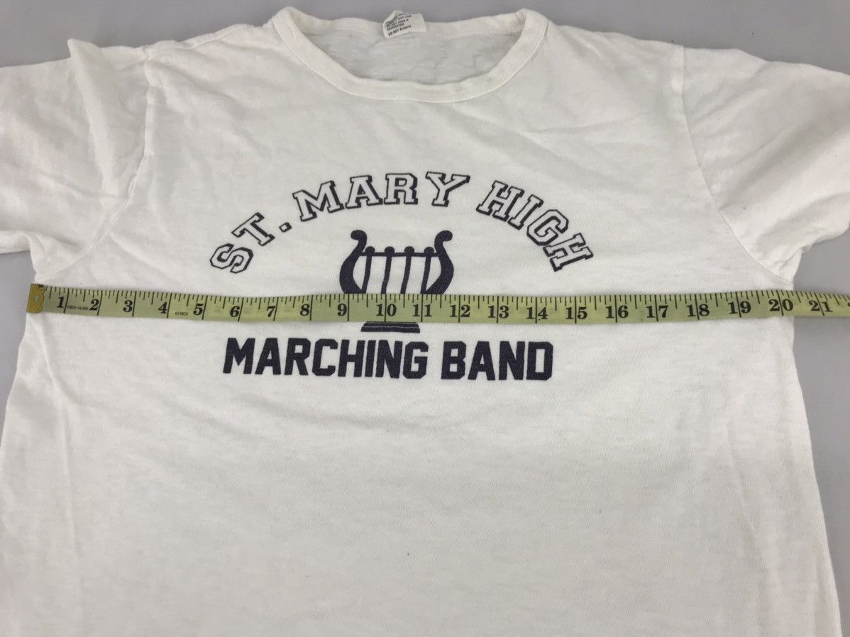 Champion × Vintage Vintage 90s Champion St Mary High Marching Band Tee T shirt Size US M / EU 48-50 / 2 - 7 Thumbnail