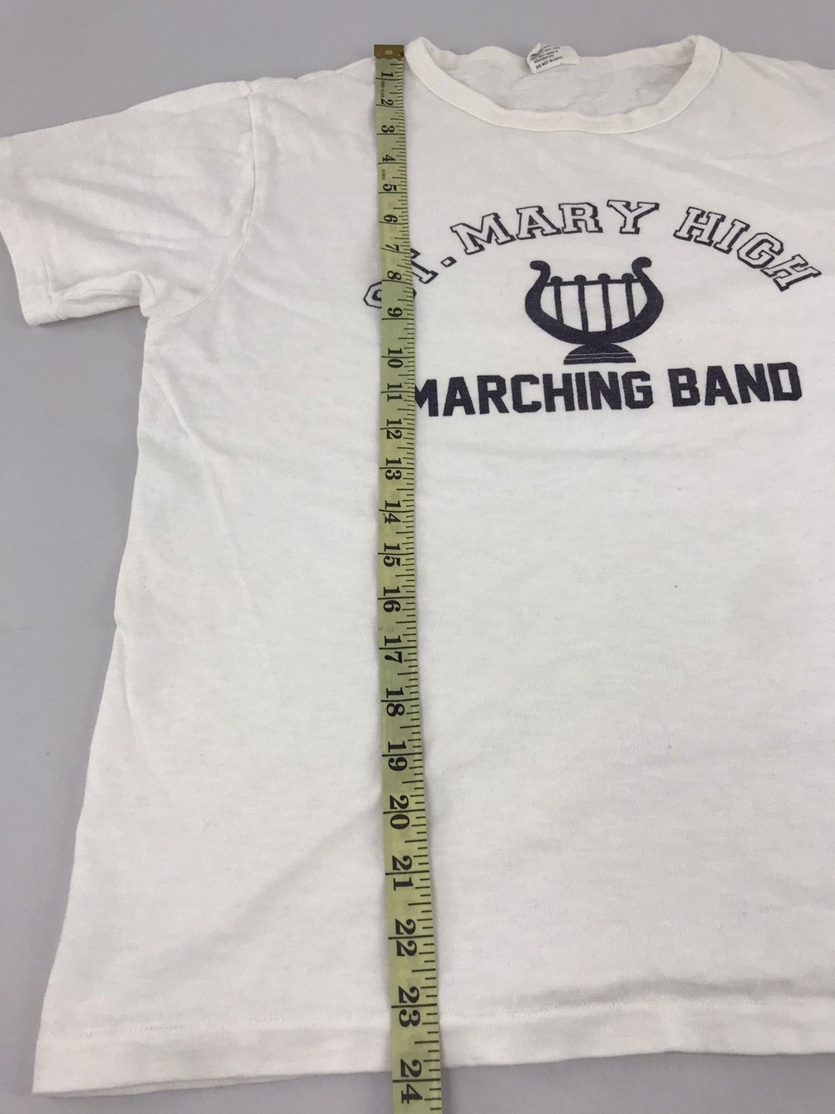 Champion × Vintage Vintage 90s Champion St Mary High Marching Band Tee T shirt Size US M / EU 48-50 / 2 - 8 Thumbnail