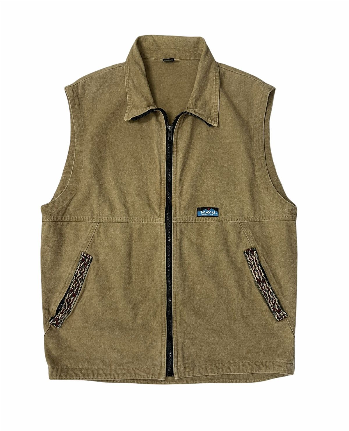 KAVU 90s KAVU USA VEST JACKET Size US M / EU 48-50 / 2 - 1 Thumbnail