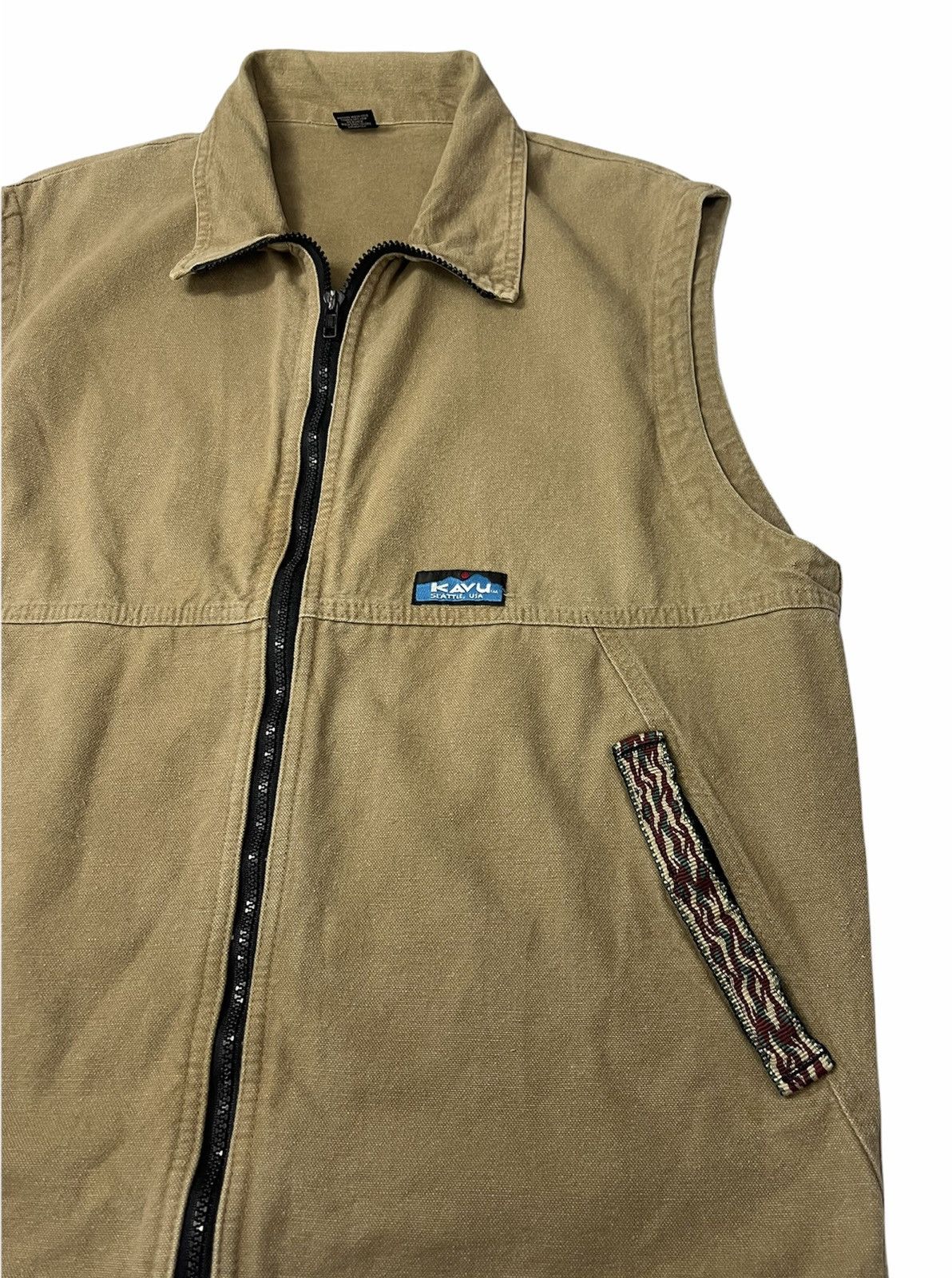 KAVU 90s KAVU USA VEST JACKET Size US M / EU 48-50 / 2 - 3 Thumbnail
