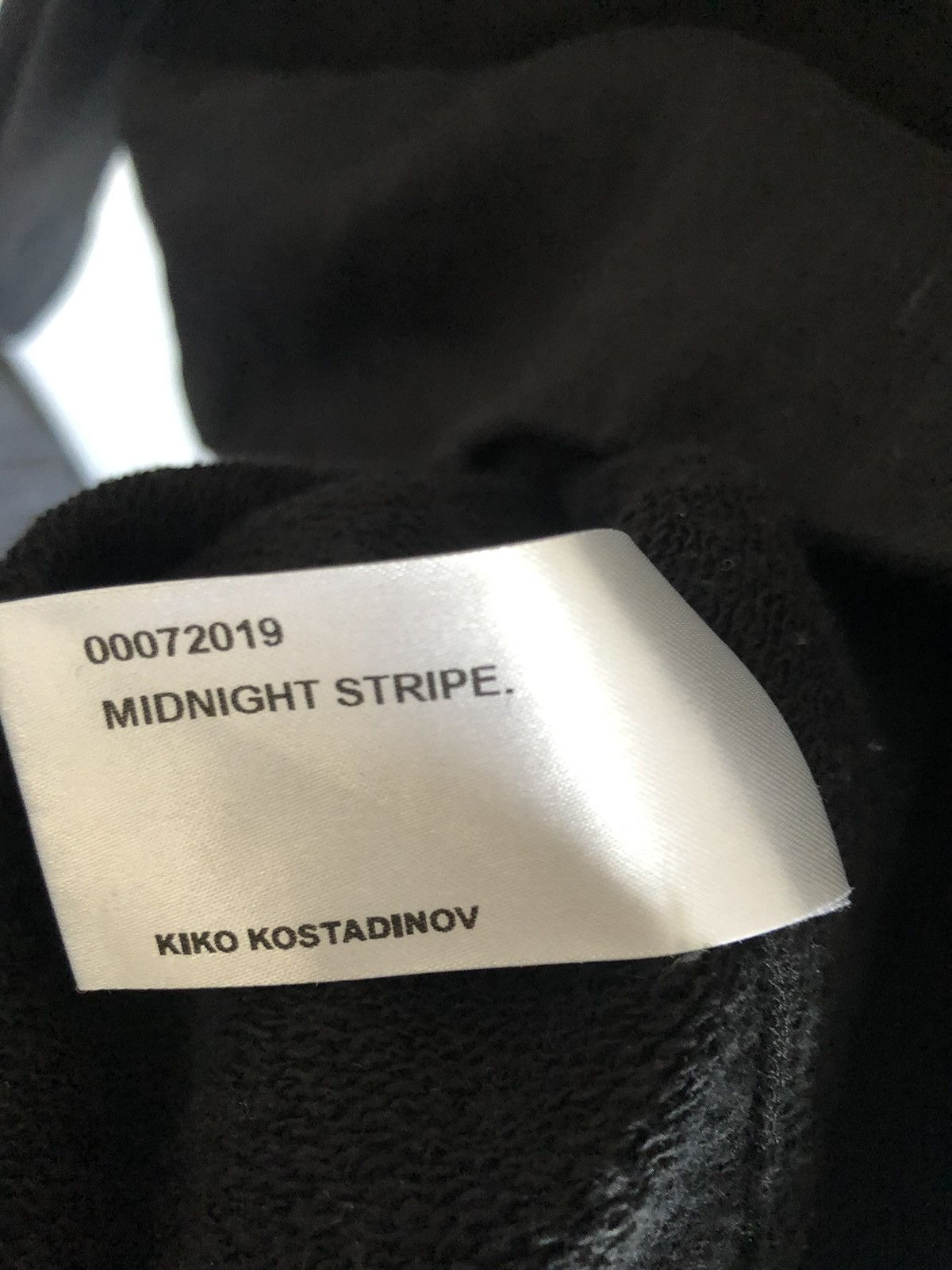 Kiko Kostadinov Kiko Kostadinov 00072019 midnight stripe hoodie Size US L / EU 52-54 / 3 - 4 Thumbnail