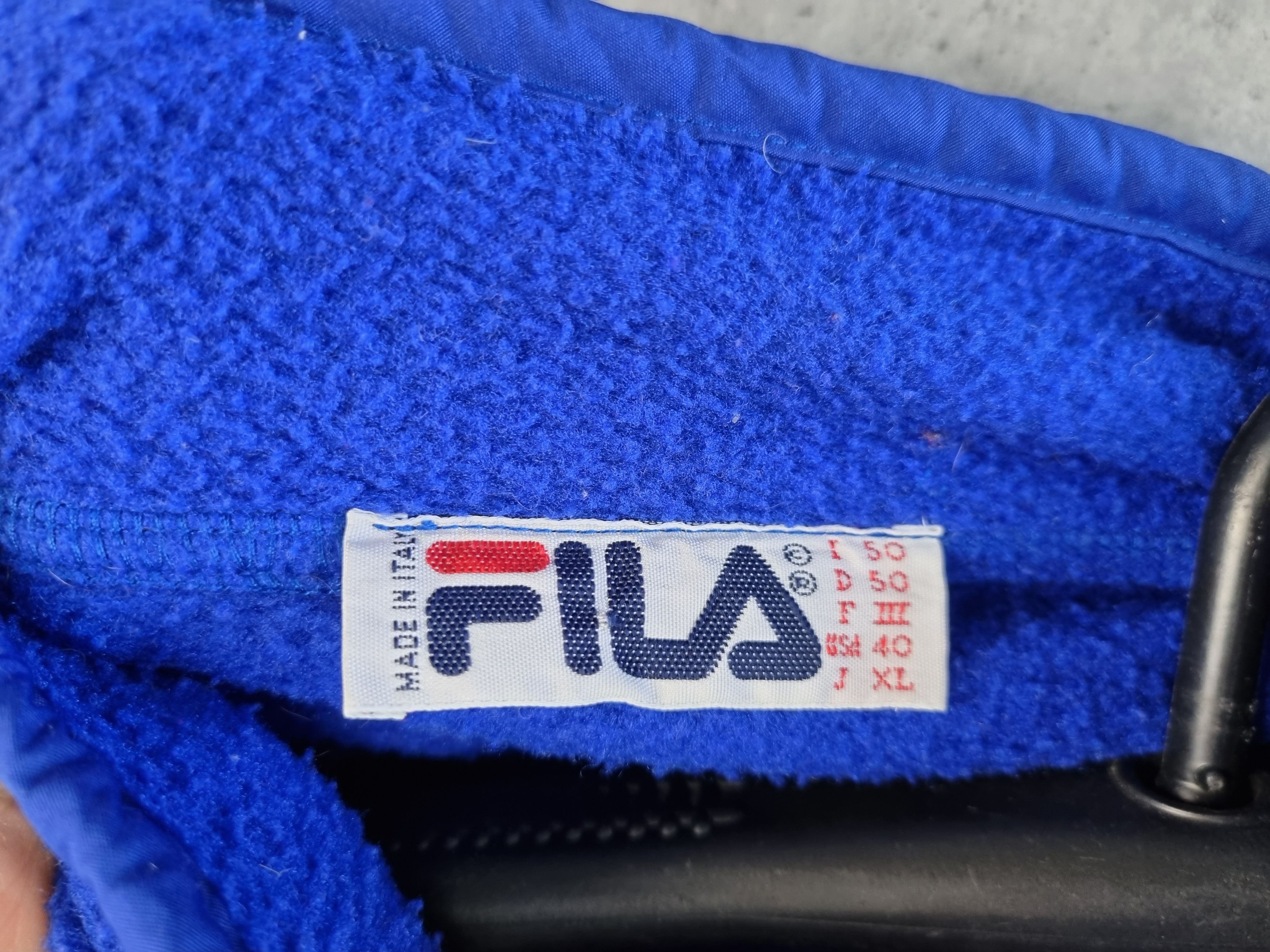 Fila × Vintage rare Fila Polarlite mountain hiking motif fleece Size US M / EU 48-50 / 2 - 7 Thumbnail