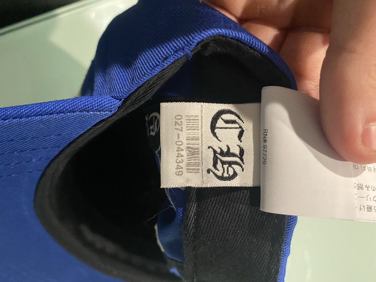 Chrome Hearts Chrome Hearts Blue Cross Hat Size ONE SIZE - 3 Thumbnail