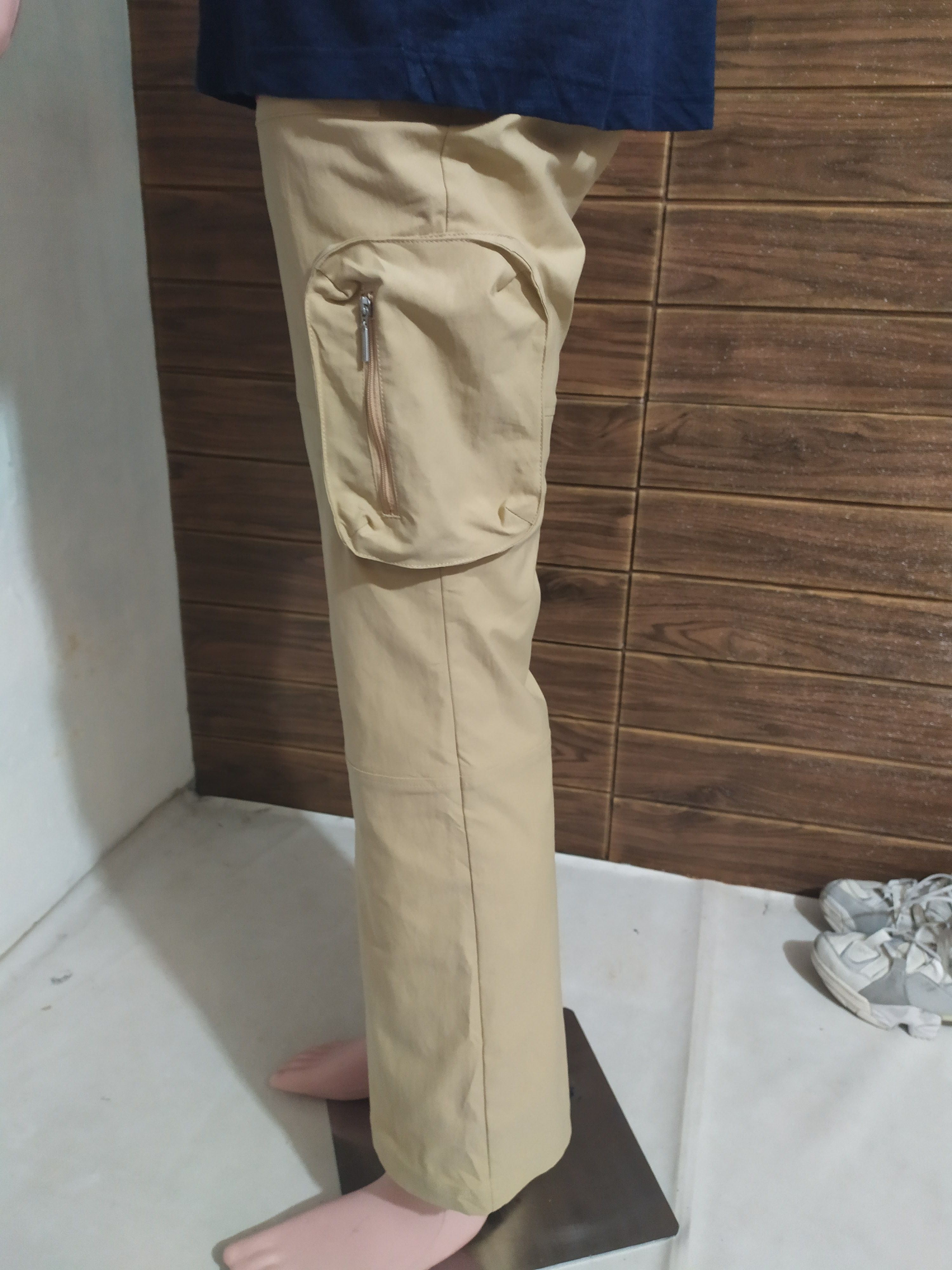 Le Coq Sportif 🔥Le Coq Sportif 3D Cargo flared Pants Tactical Parachute Size US 29 - 2 Thumbnail