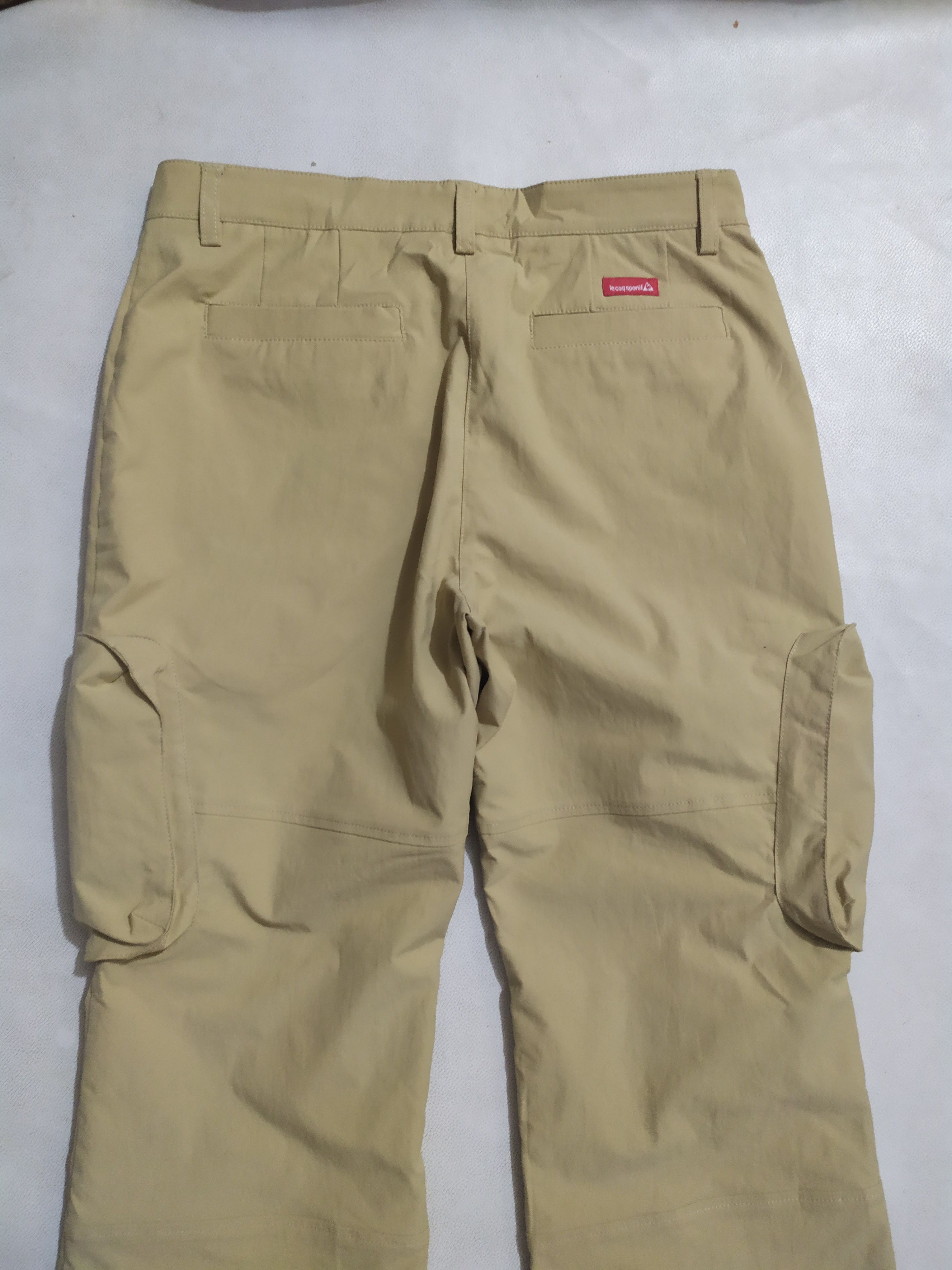Le Coq Sportif 🔥Le Coq Sportif 3D Cargo flared Pants Tactical Parachute Size US 29 - 13 Thumbnail