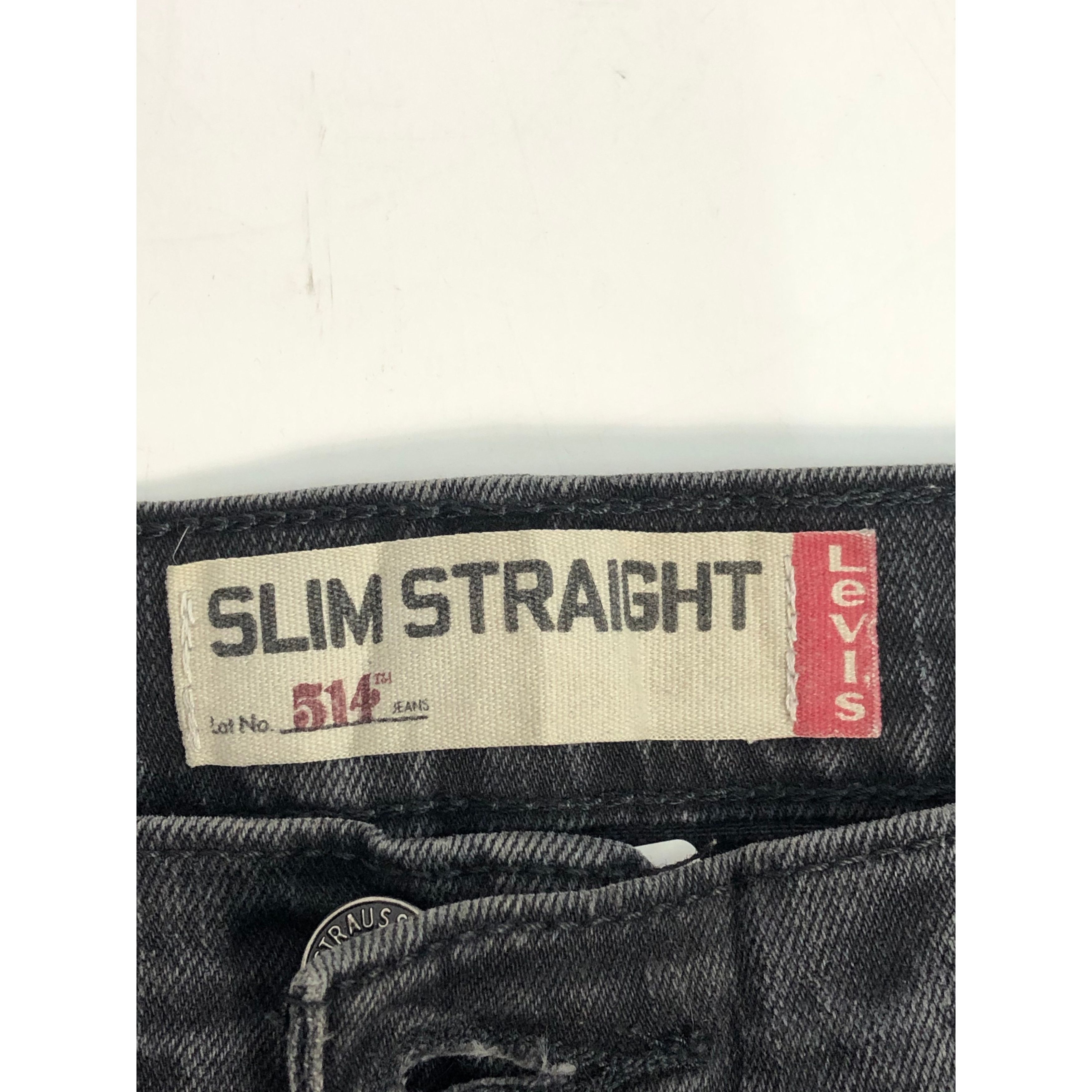 Levi's × Vintage Vintage Levis 514 Denim Black DP0037 Size US 34 / EU 50 - 5 Thumbnail