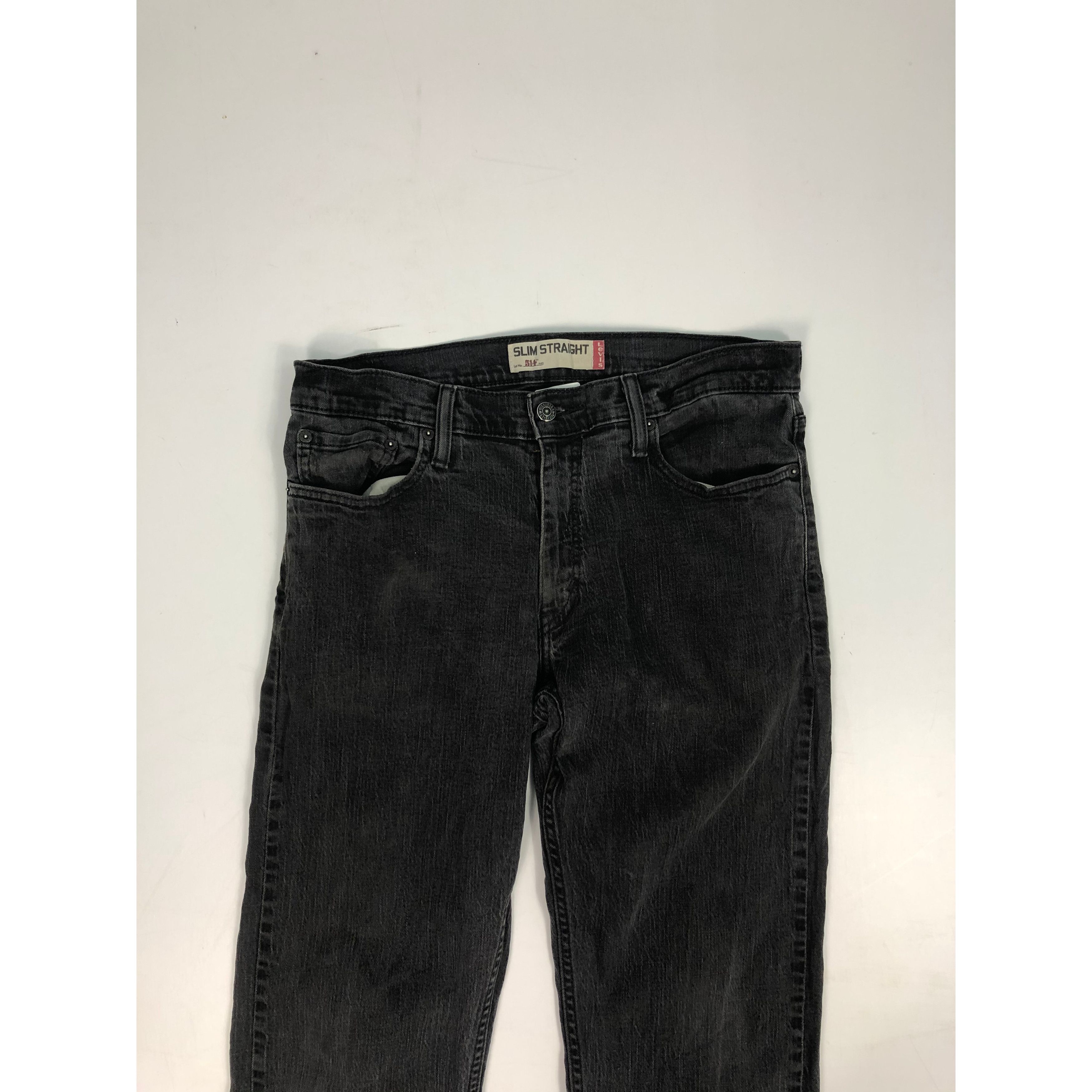 Levi's × Vintage Vintage Levis 514 Denim Black DP0037 Size US 34 / EU 50 - 3 Thumbnail