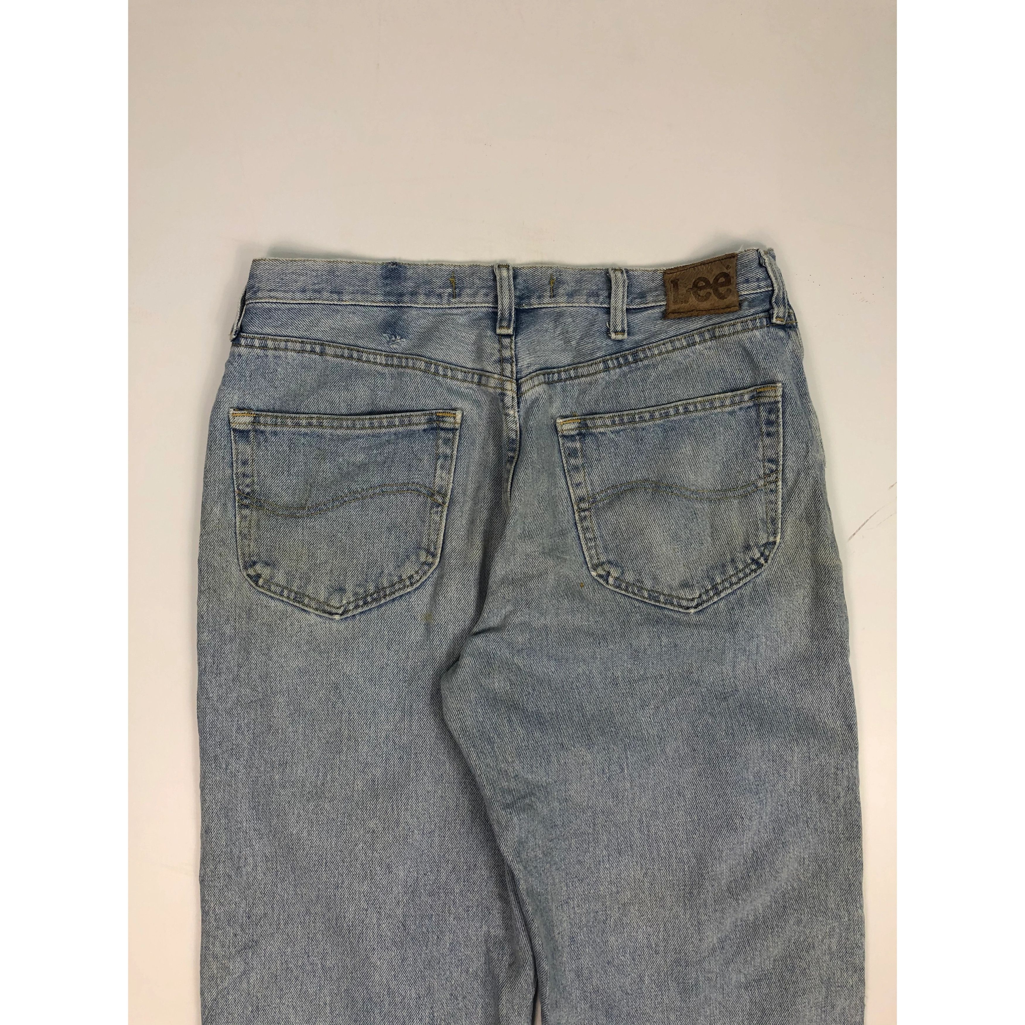 Lee × Vintage Vintage 90s Lee Jeans DP0015 Size US 34 / EU 50 - 4 Thumbnail
