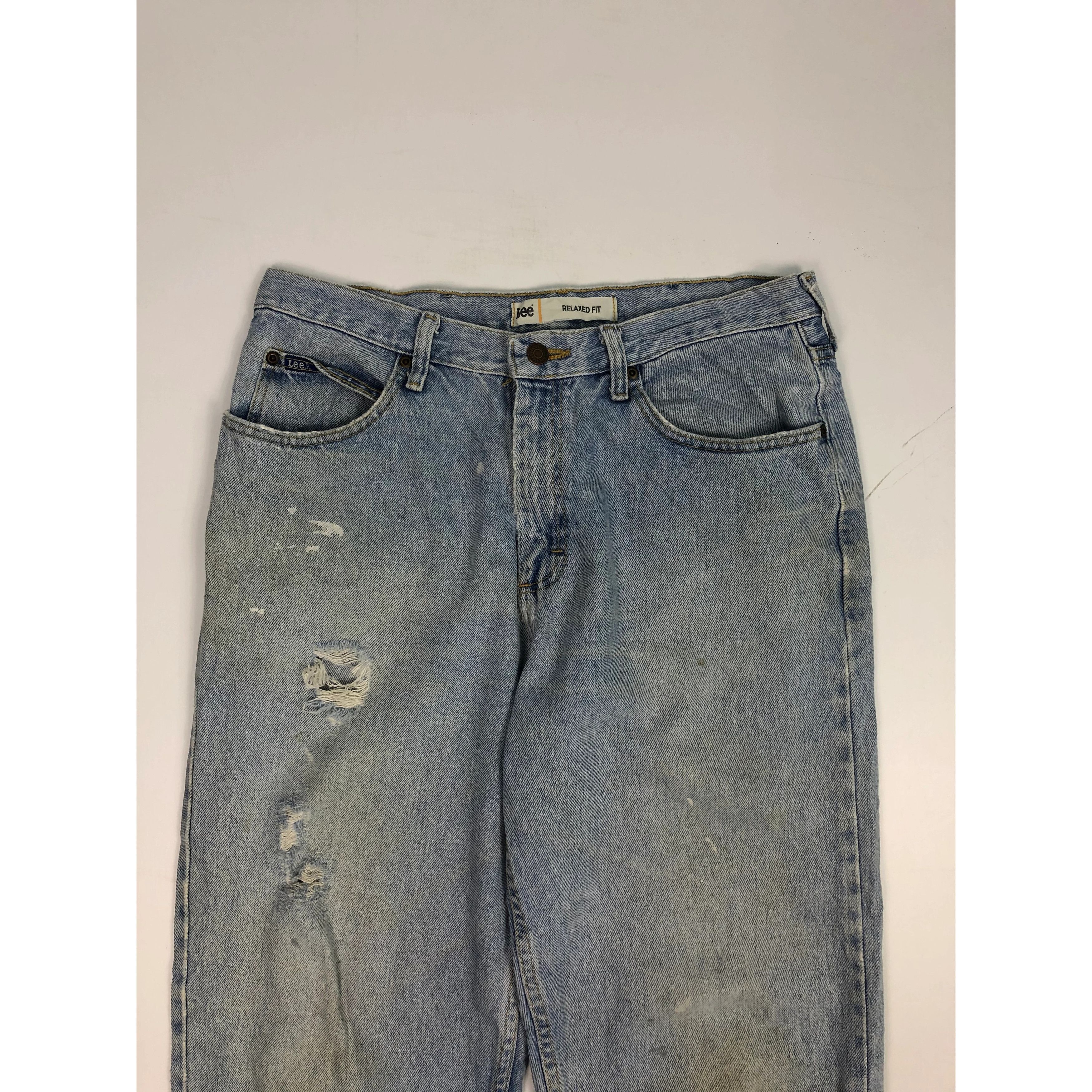 Lee × Vintage Vintage 90s Lee Jeans DP0015 Size US 34 / EU 50 - 3 Thumbnail