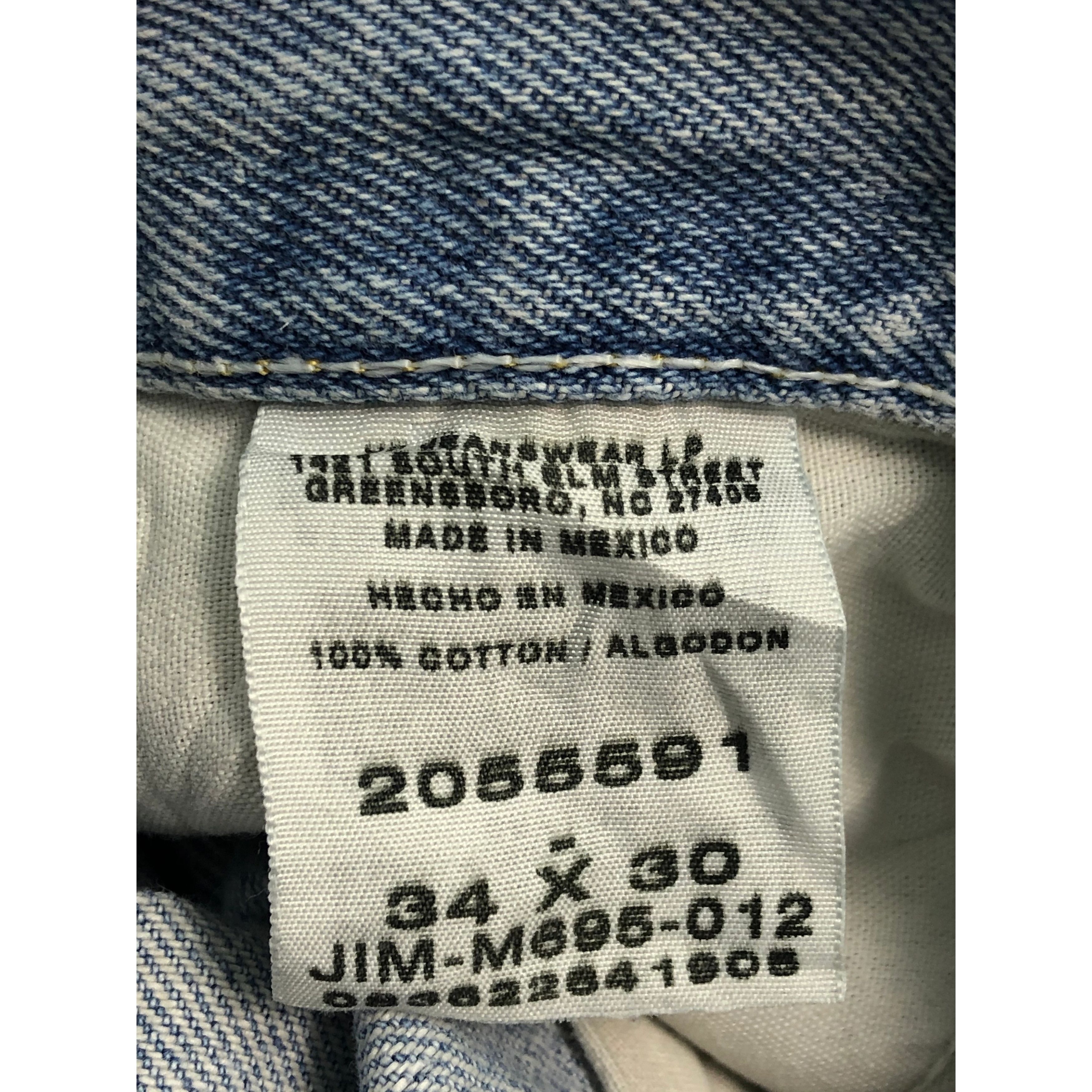 Lee × Vintage Vintage 90s Lee Jeans DP0015 Size US 34 / EU 50 - 6 Thumbnail
