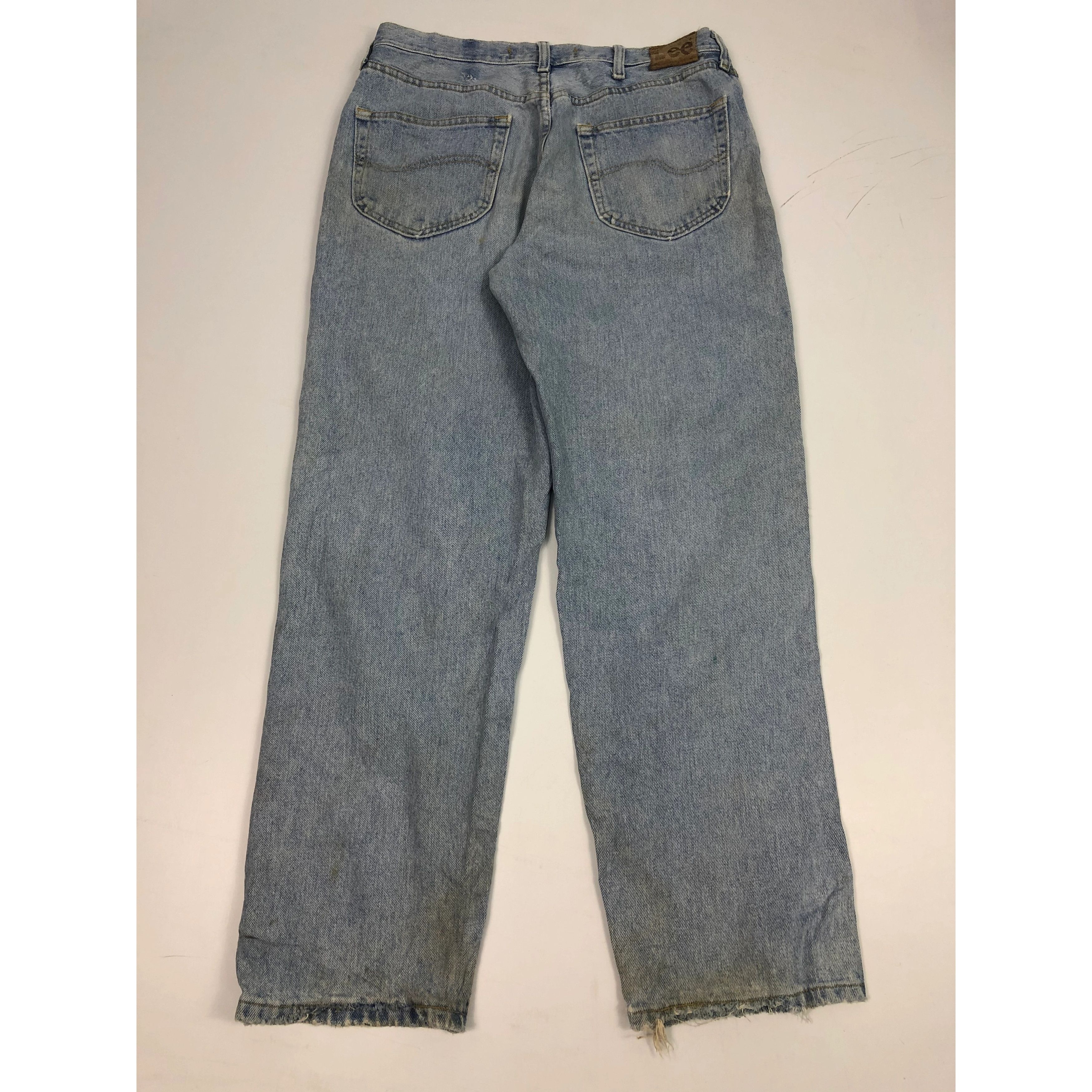 Lee × Vintage Vintage 90s Lee Jeans DP0015 Size US 34 / EU 50 - 2 Thumbnail