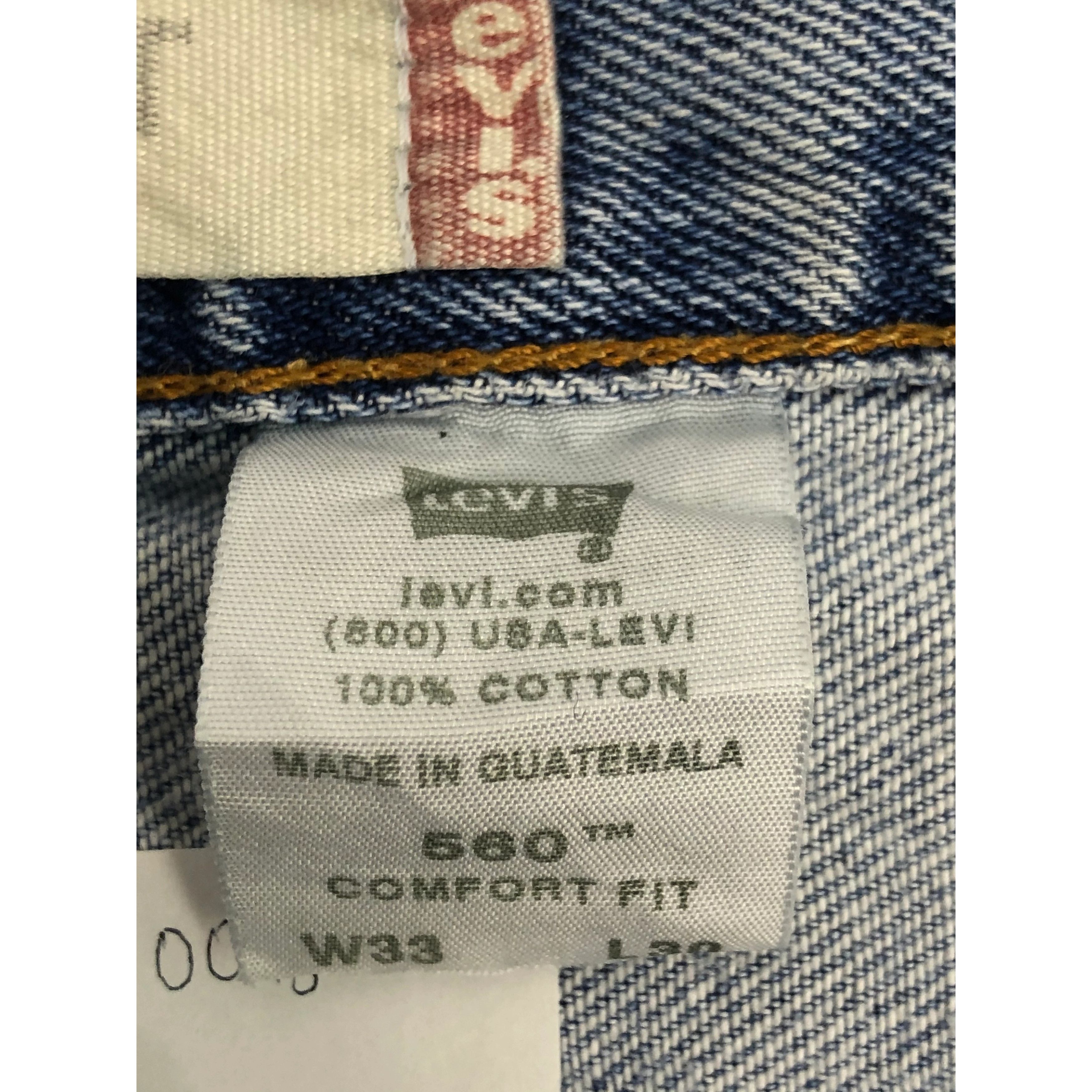 Levi's Vintage Distressed Levis DP0018 Size US 34 / EU 50 - 5 Thumbnail