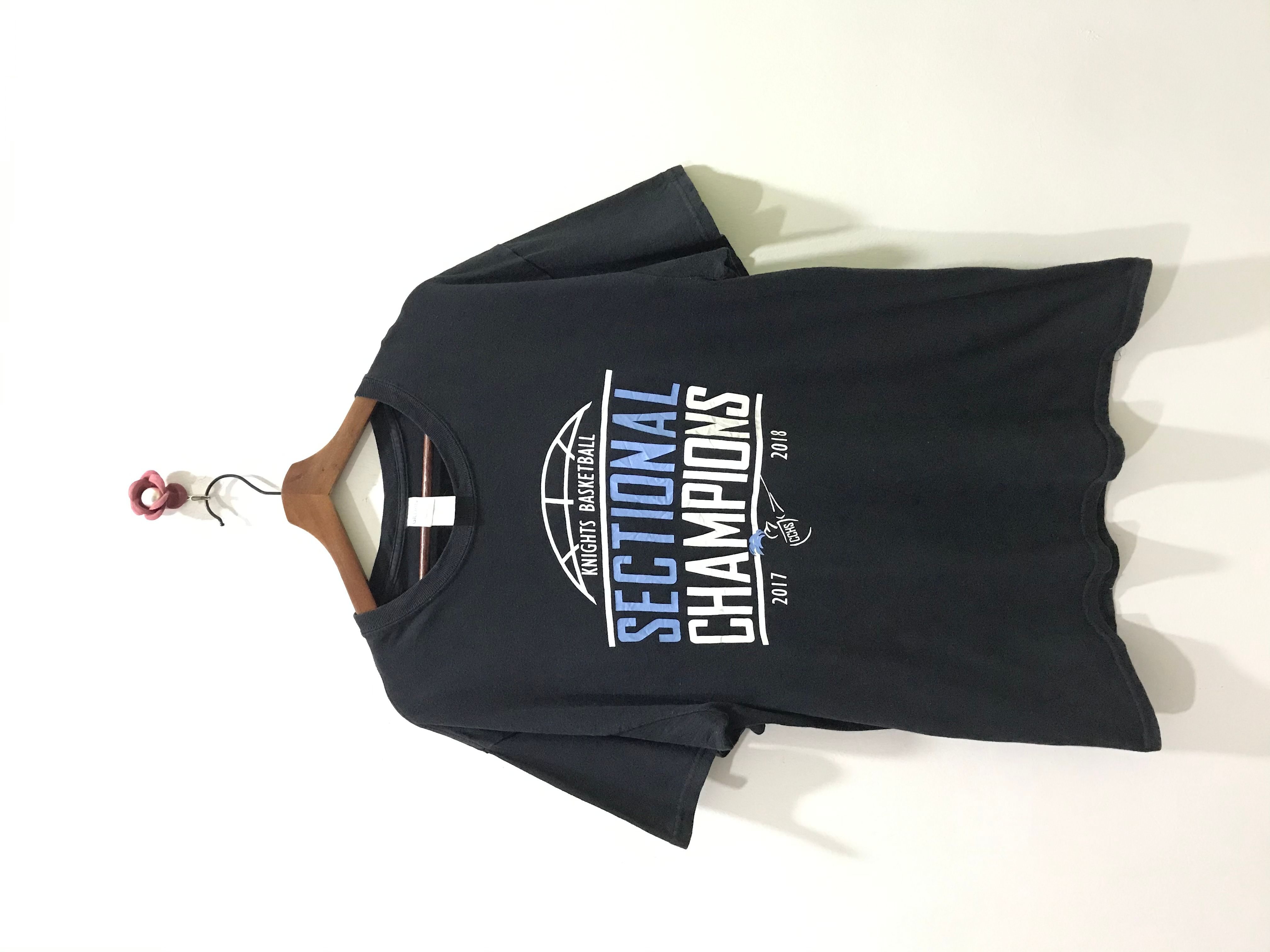 Knights Bridge GILDAN Sectional Champions Knights BasketBall Tee Shirt ...