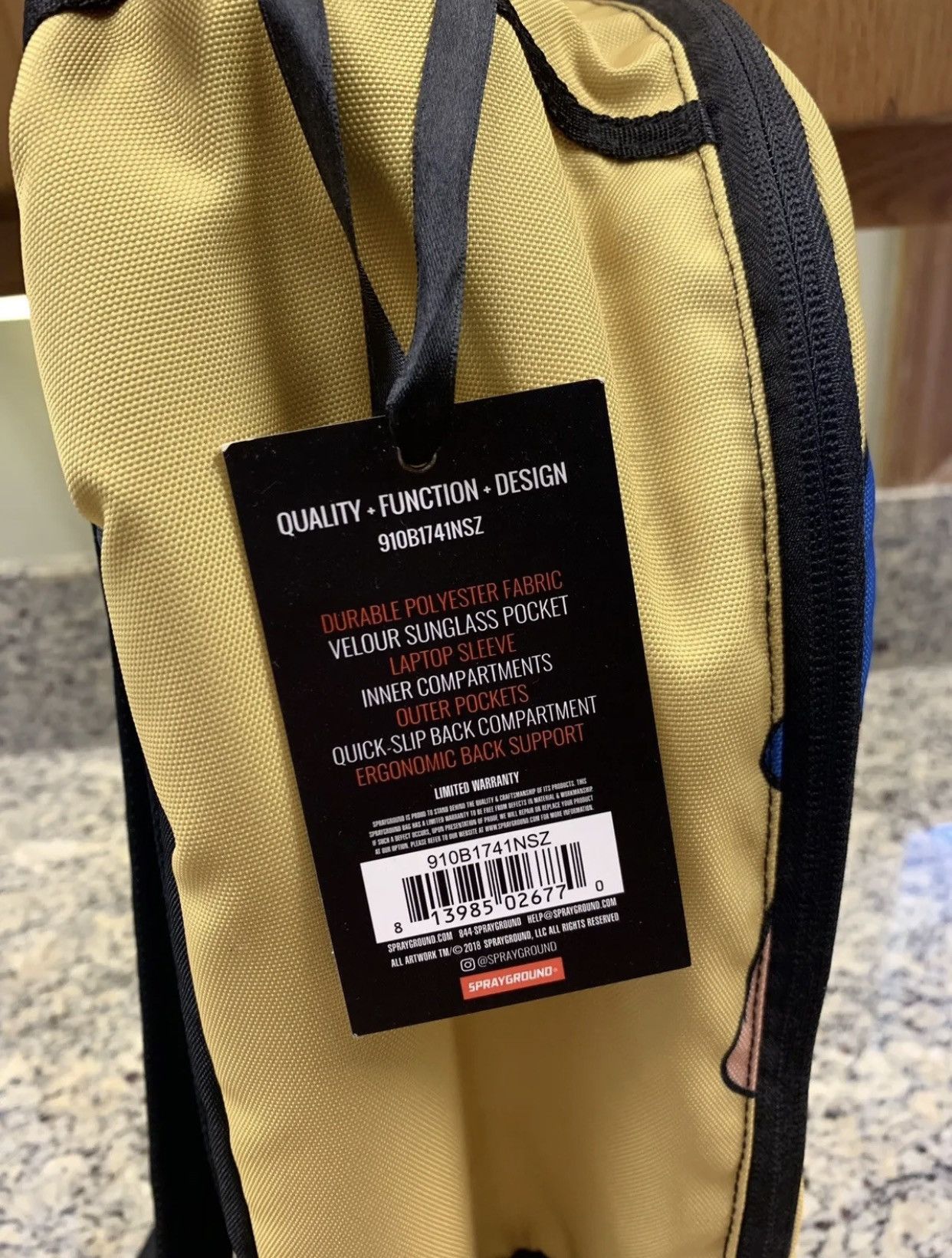 KILL YOUR BRAIN! 2017 Backpack