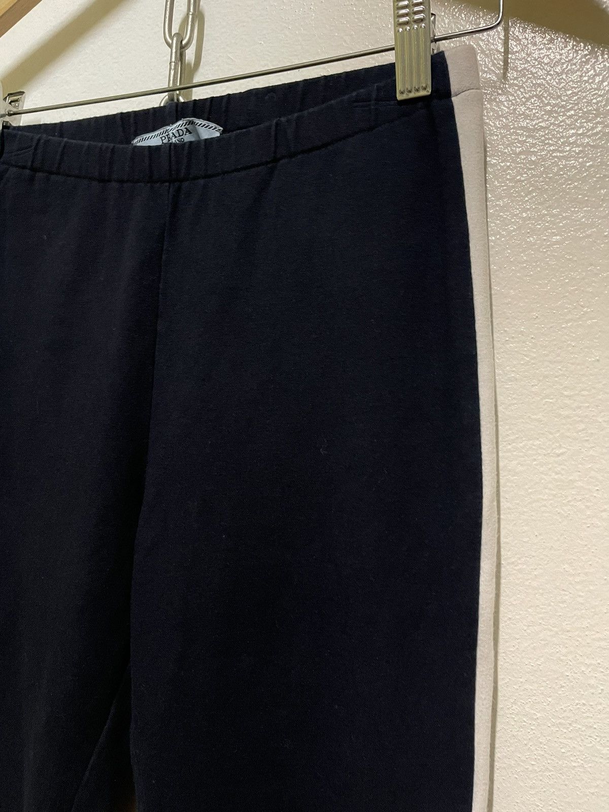 Prada Prada Side Tape Skinny Elastic Leggings Pants Size 26" / US 2 / IT 38 - 4 Thumbnail