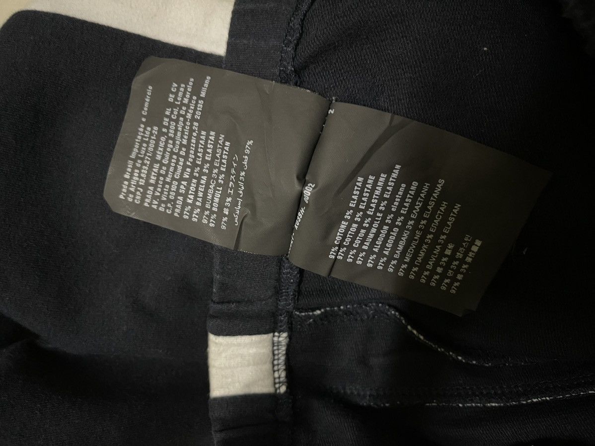 Prada Prada Side Tape Skinny Elastic Leggings Pants Size 26" / US 2 / IT 38 - 15 Thumbnail