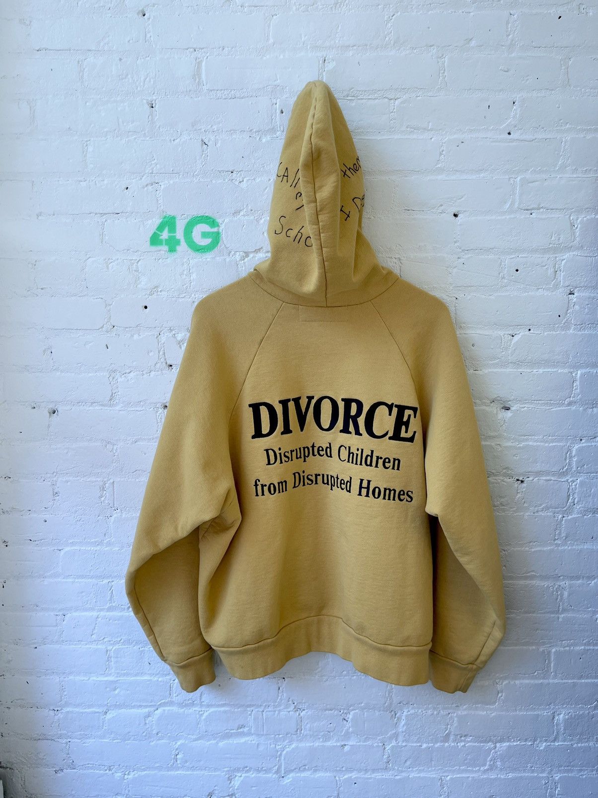 Enfants Riches Deprimes ERD DIVORCE HOODIE SIGNED BY HENRI Size US XL / EU 56 / 4 - 10 Thumbnail