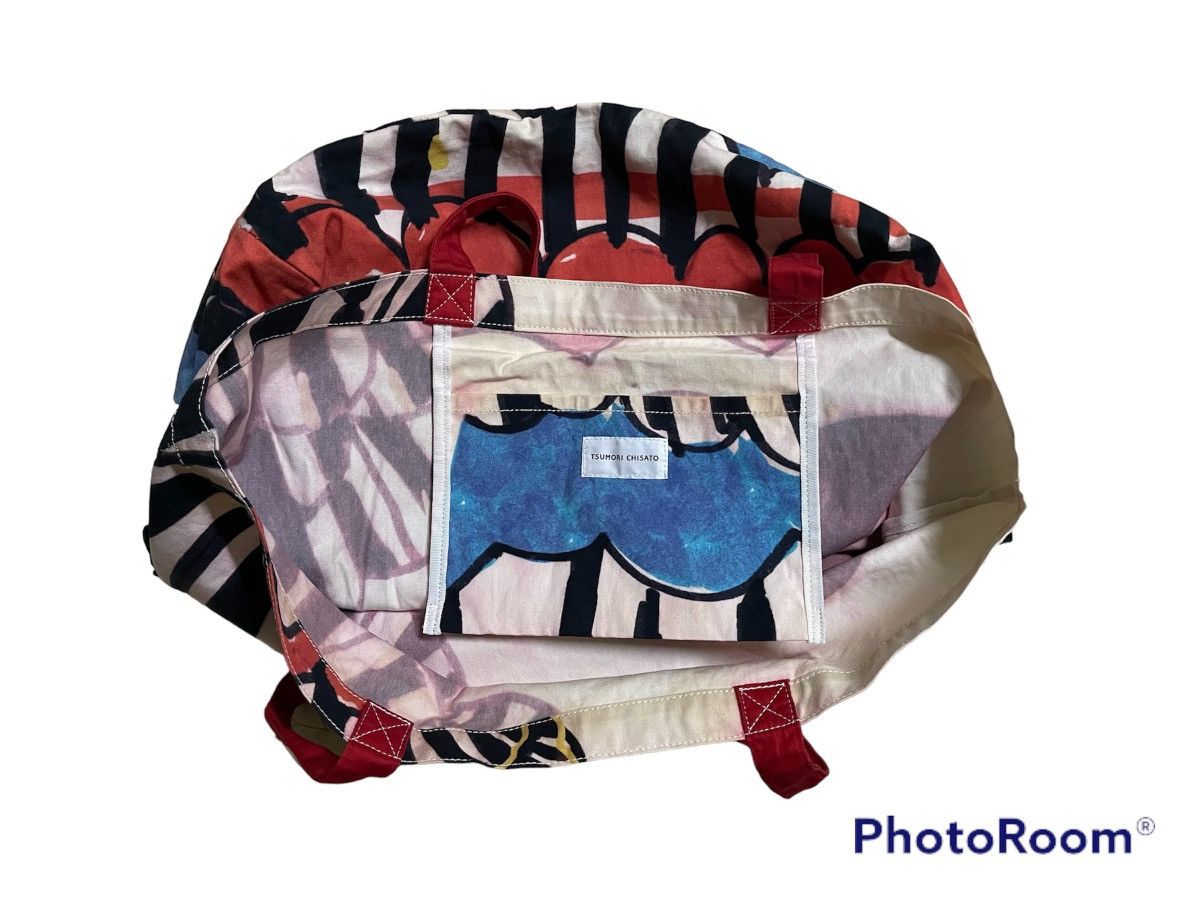 Issey Miyake Tsumori Chisato Large Tote Bag Full Print Japan Size ONE SIZE - 9 Thumbnail