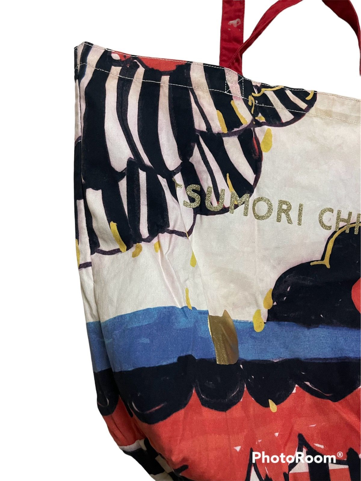 Issey Miyake Tsumori Chisato Large Tote Bag Full Print Japan Size ONE SIZE - 2 Thumbnail