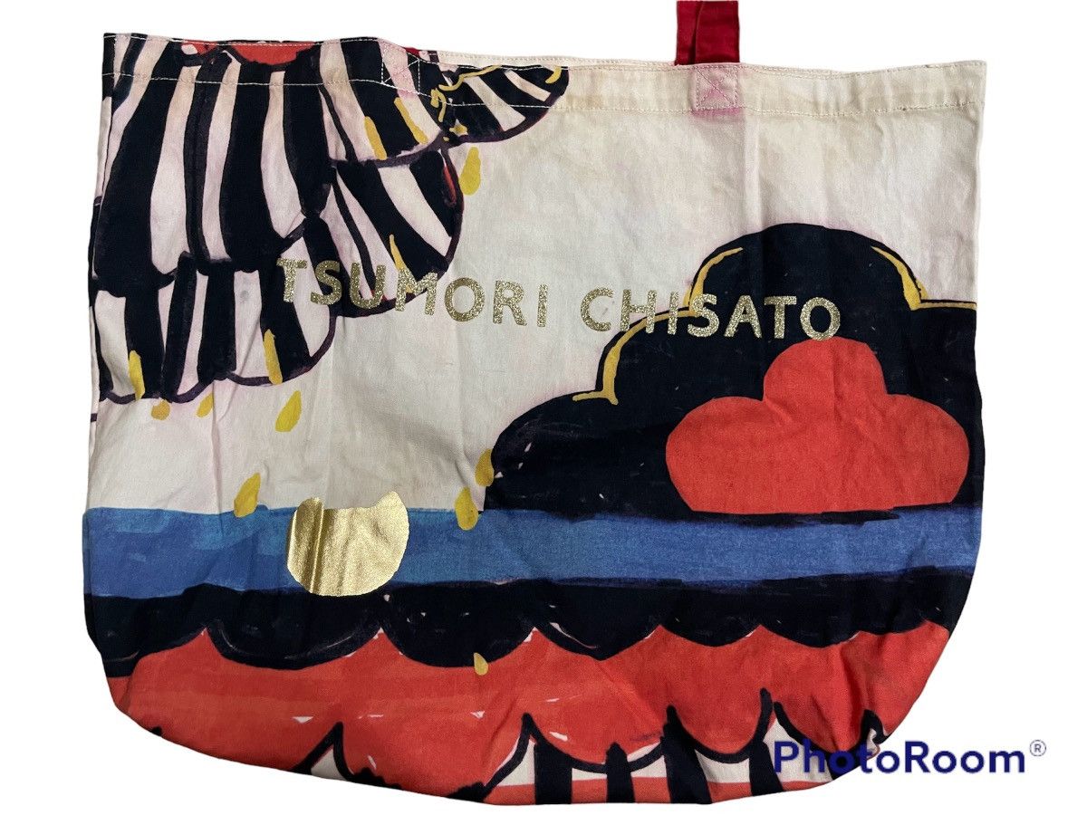 Issey Miyake Tsumori Chisato Large Tote Bag Full Print Japan Size ONE SIZE - 5 Thumbnail