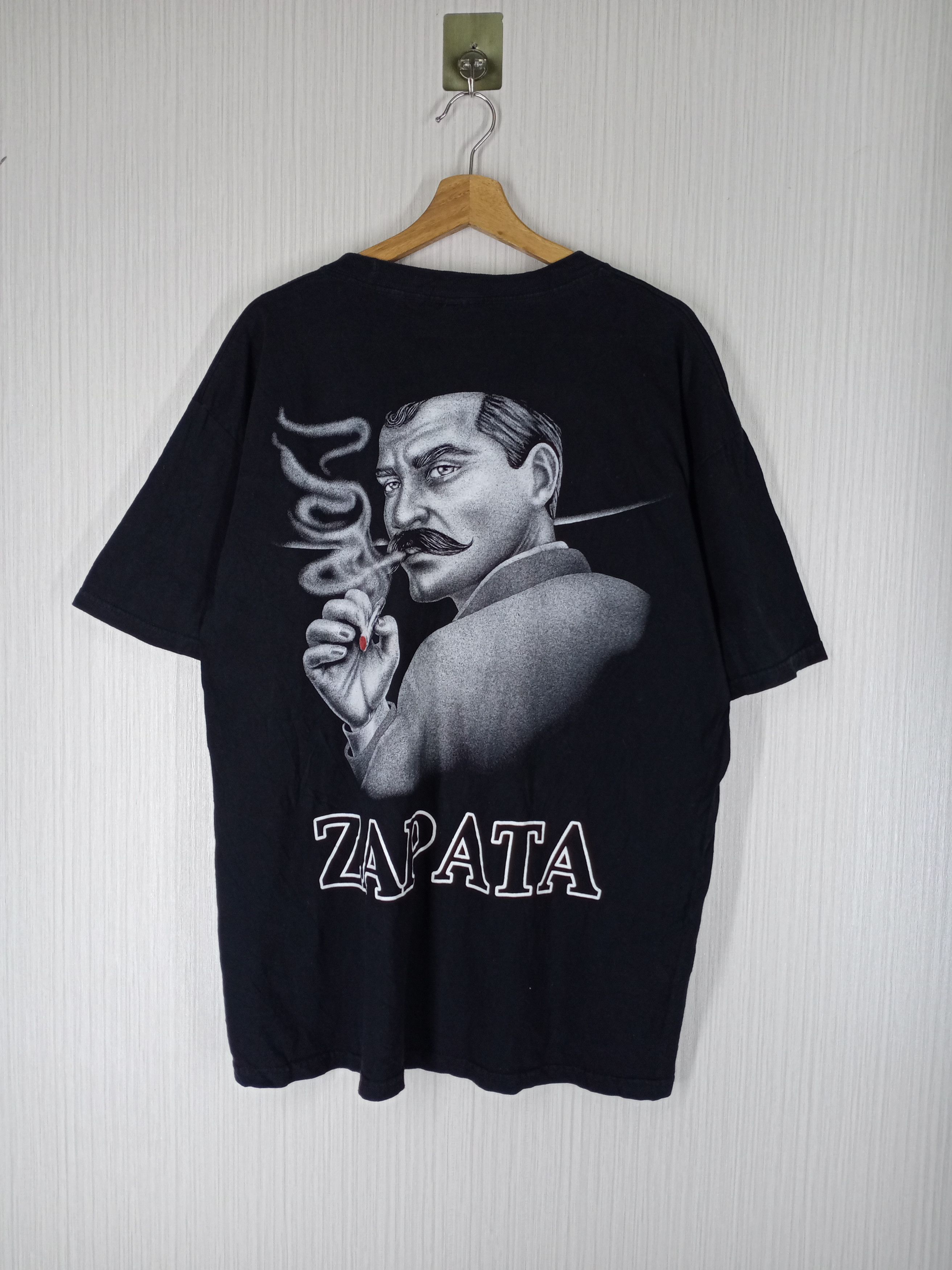 Band Tees Vintage Emiliano Zapata Mexican Revolution Tshirt Size US XL / EU 56 / 4 - 1 Thumbnail