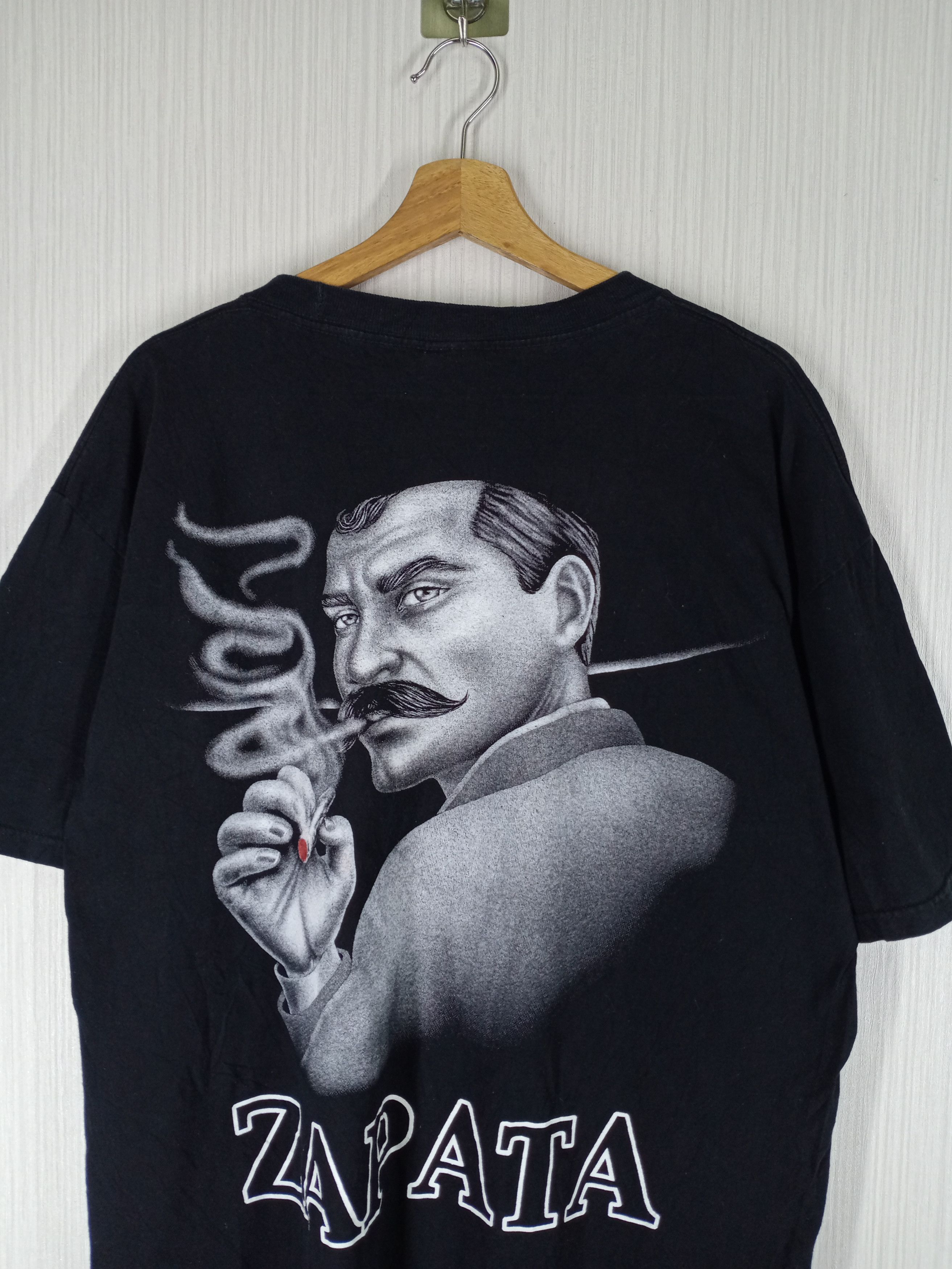 Band Tees Vintage Emiliano Zapata Mexican Revolution Tshirt Size US XL / EU 56 / 4 - 4 Thumbnail