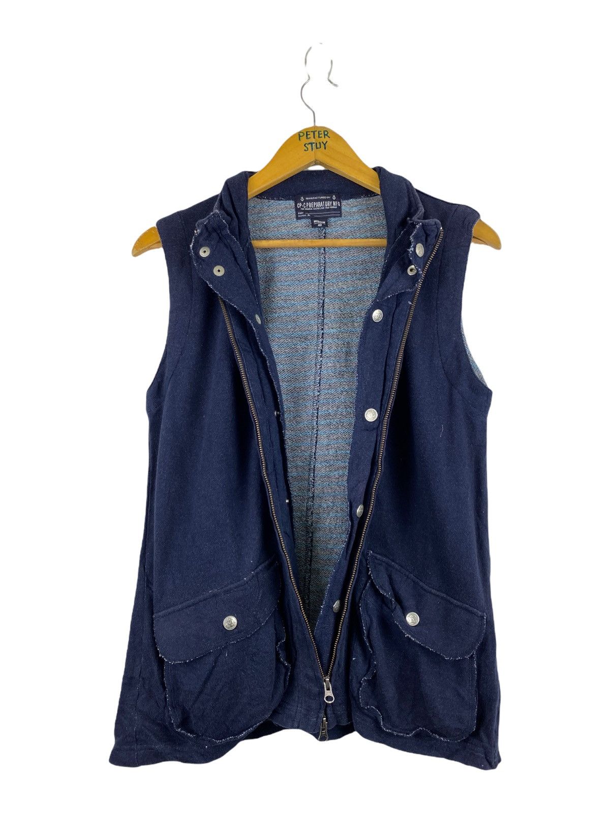 Japanese Brand C PREPARATORY TRAD WORKER VEST Size US M / EU 48-50 / 2 - 3 Thumbnail