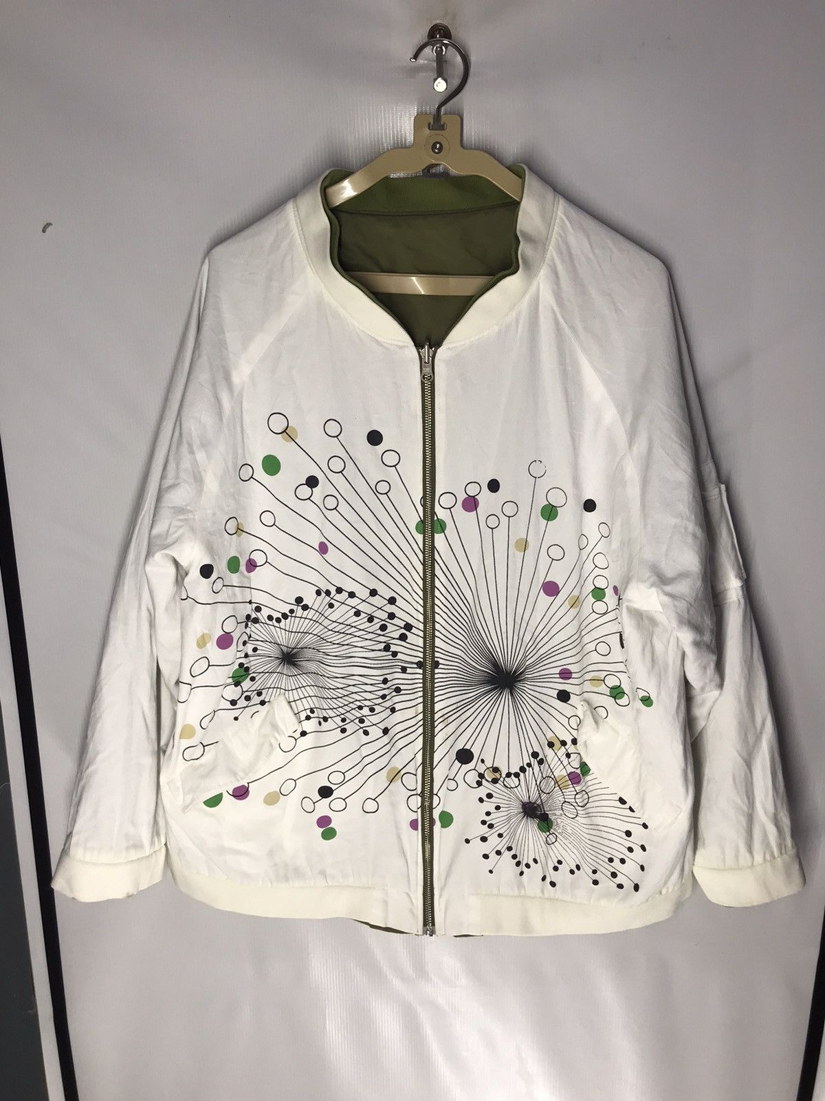 Other Reversible flight zipper jacket Unbrand Size US L / EU 52-54 / 3 - 8 Thumbnail