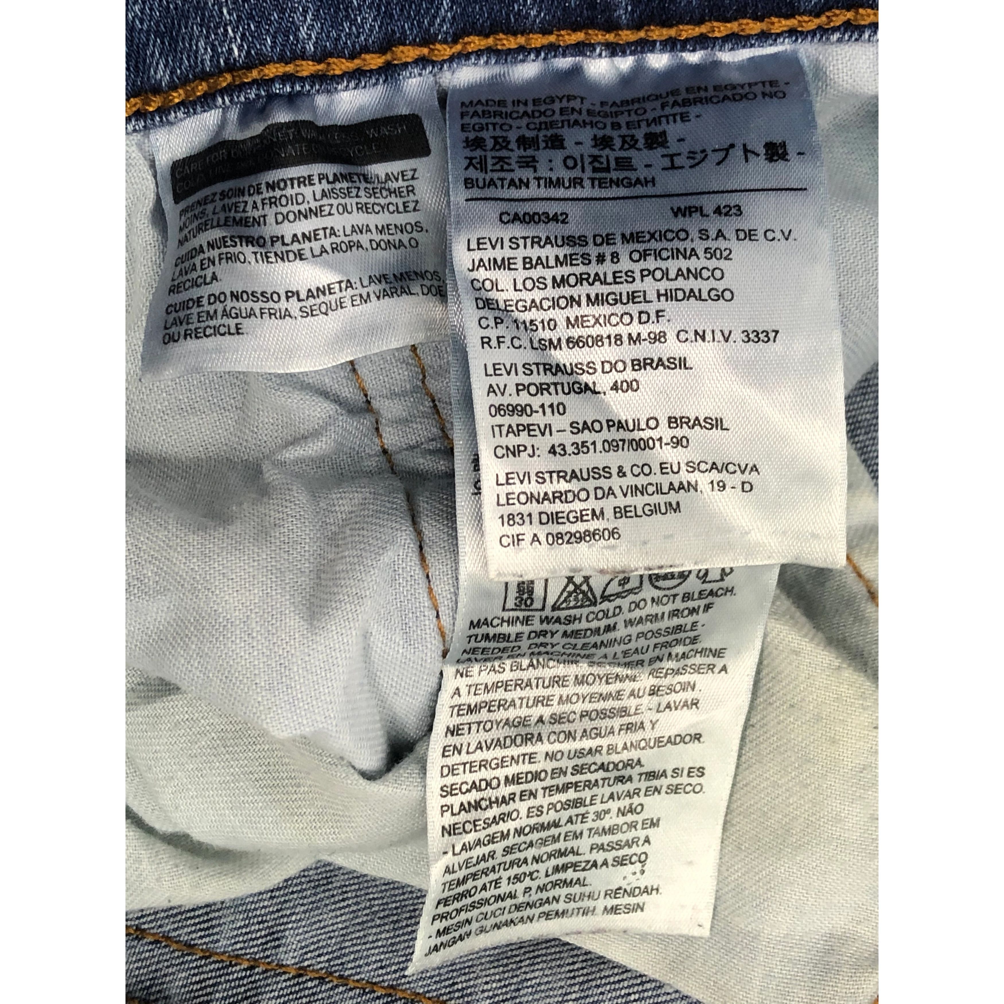 Levi's × Vintage Vintage Levis Jeans DP0017 Size US 34 / EU 50 - 6 Thumbnail