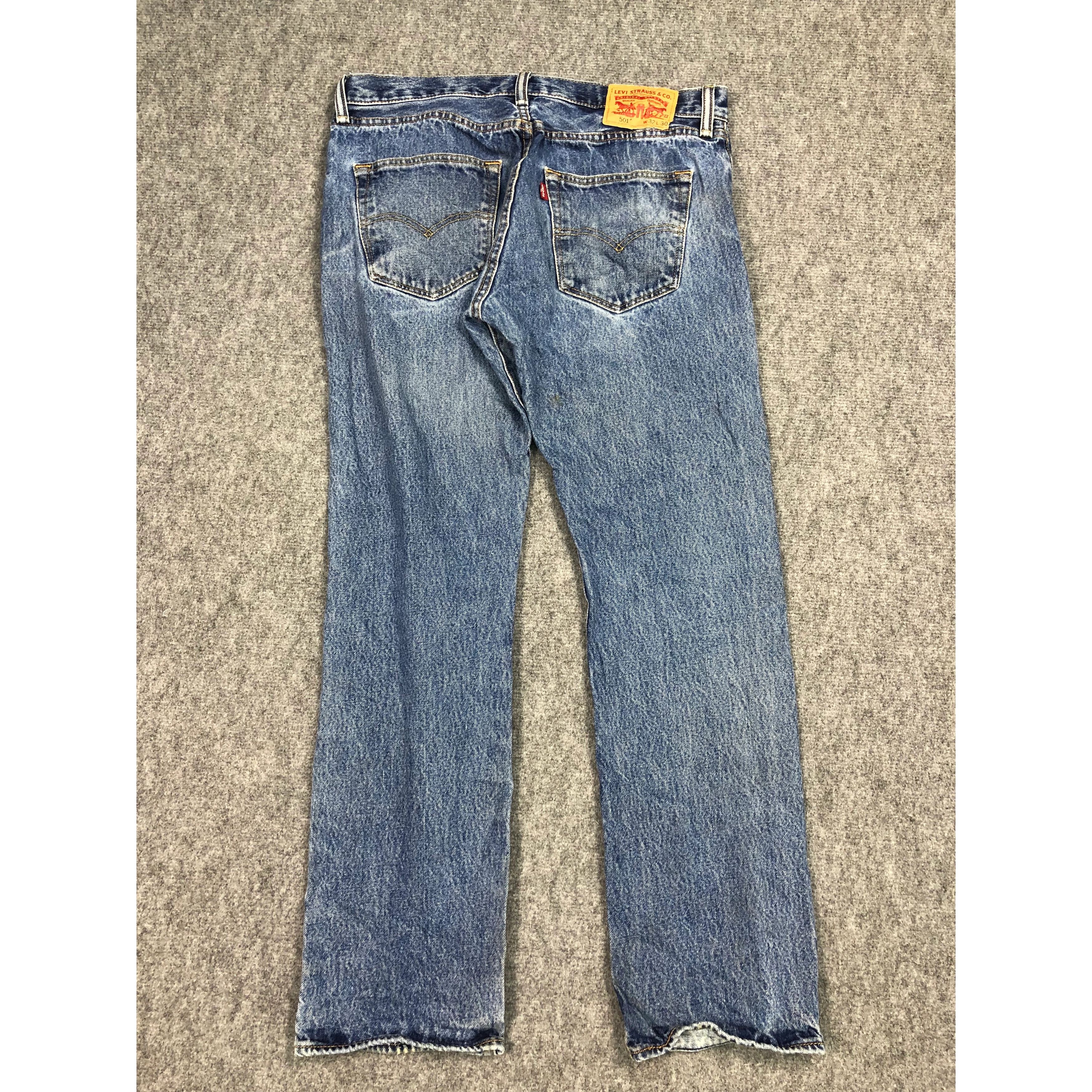 Levi's Vintage Levis 501 Stonewash Denim Pant DP0130 Size US 34 / EU 50 - 2 Thumbnail