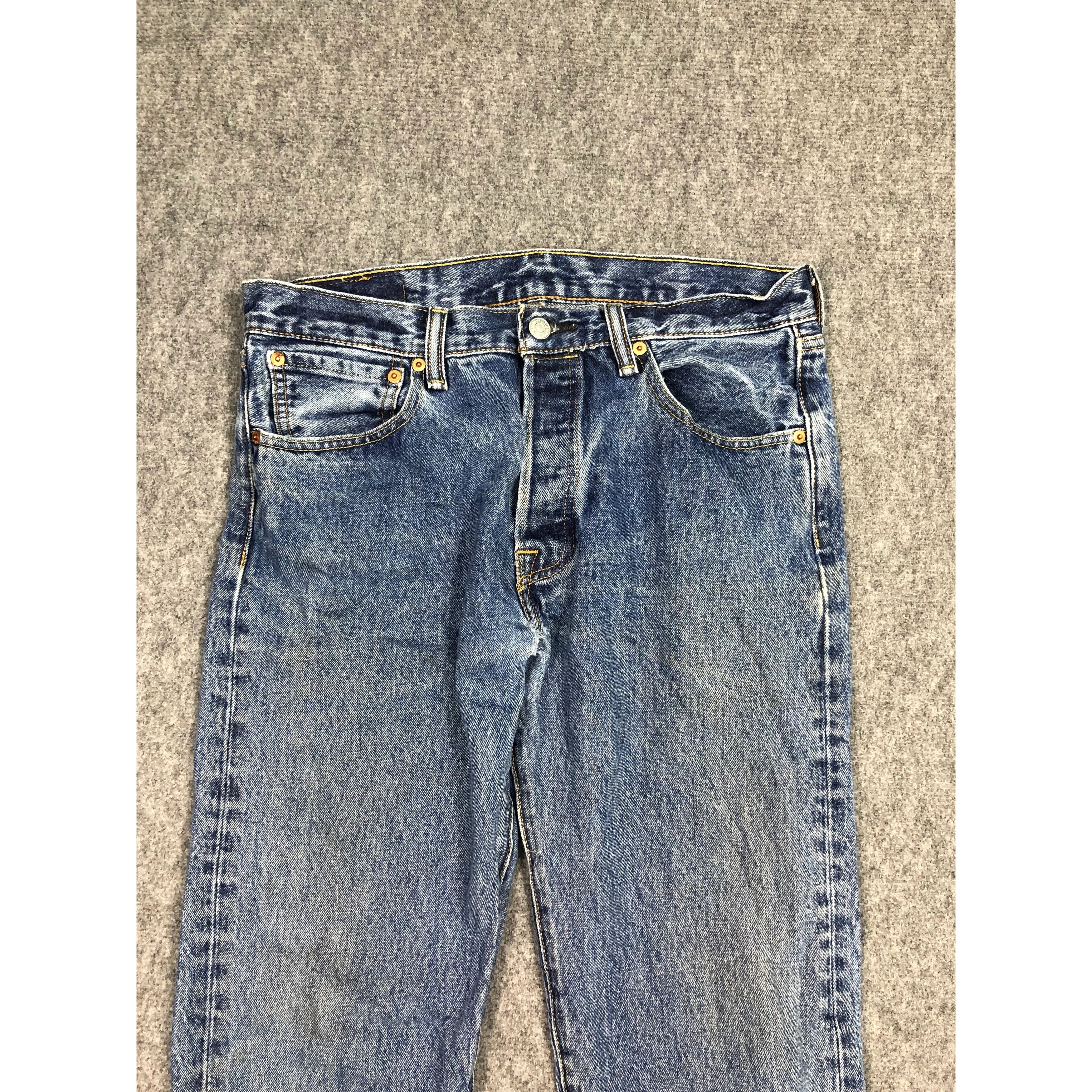 Levi's Vintage Levis 501 Stonewash Denim Pant DP0130 Size US 34 / EU 50 - 3 Thumbnail