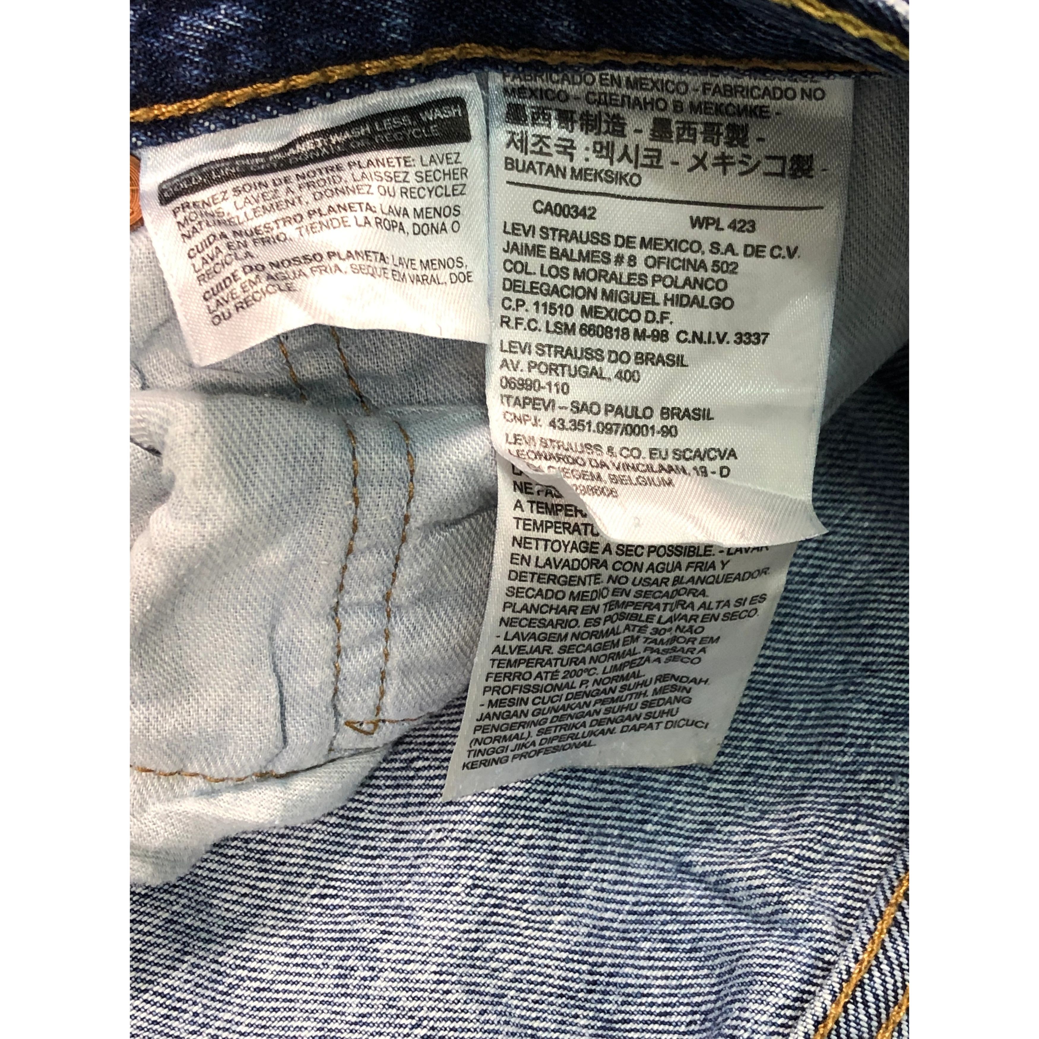 Levi's Vintage Levis 501 Stonewash Denim Pant DP0130 Size US 34 / EU 50 - 6 Thumbnail