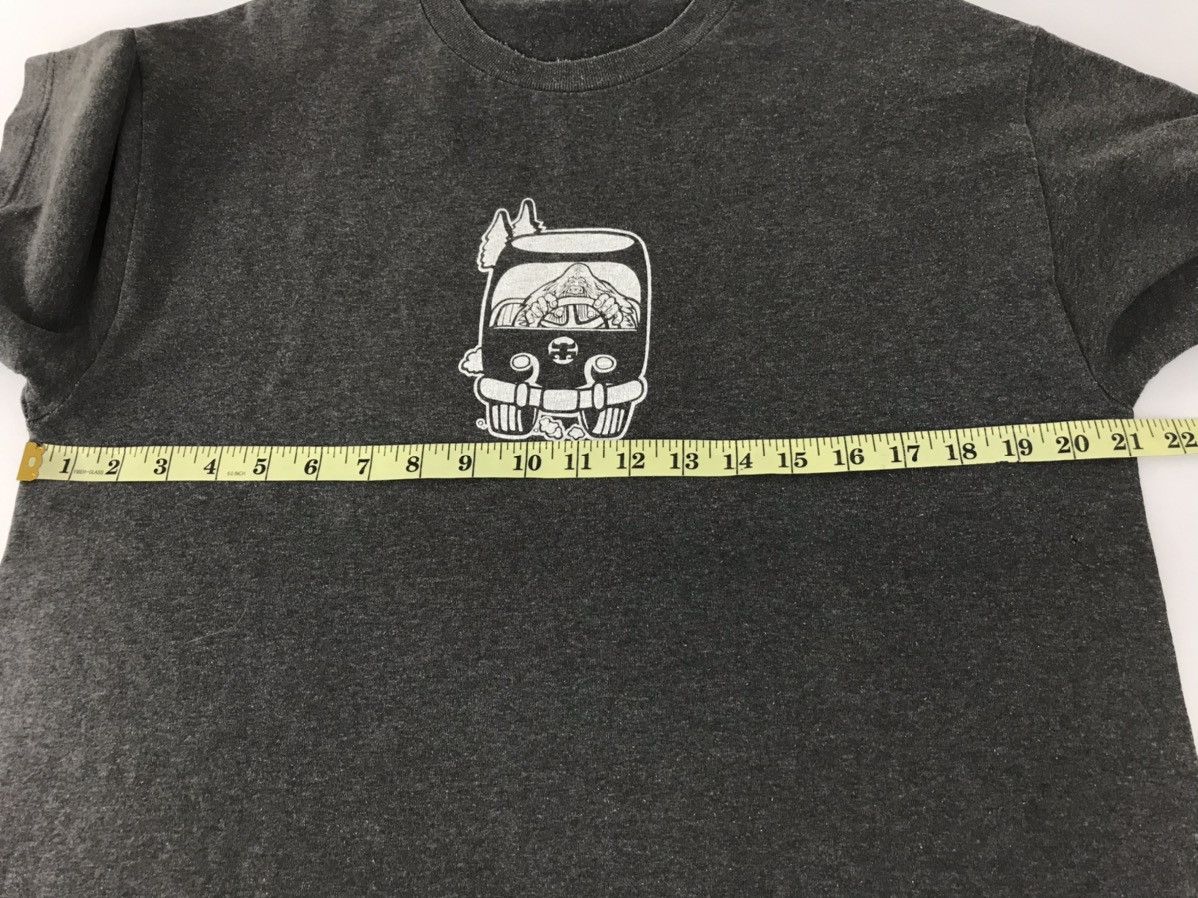Vintage 90s Path Ape Driving Keep On Pushing Skateboard Tee Size US L / EU 52-54 / 3 - 7 Thumbnail