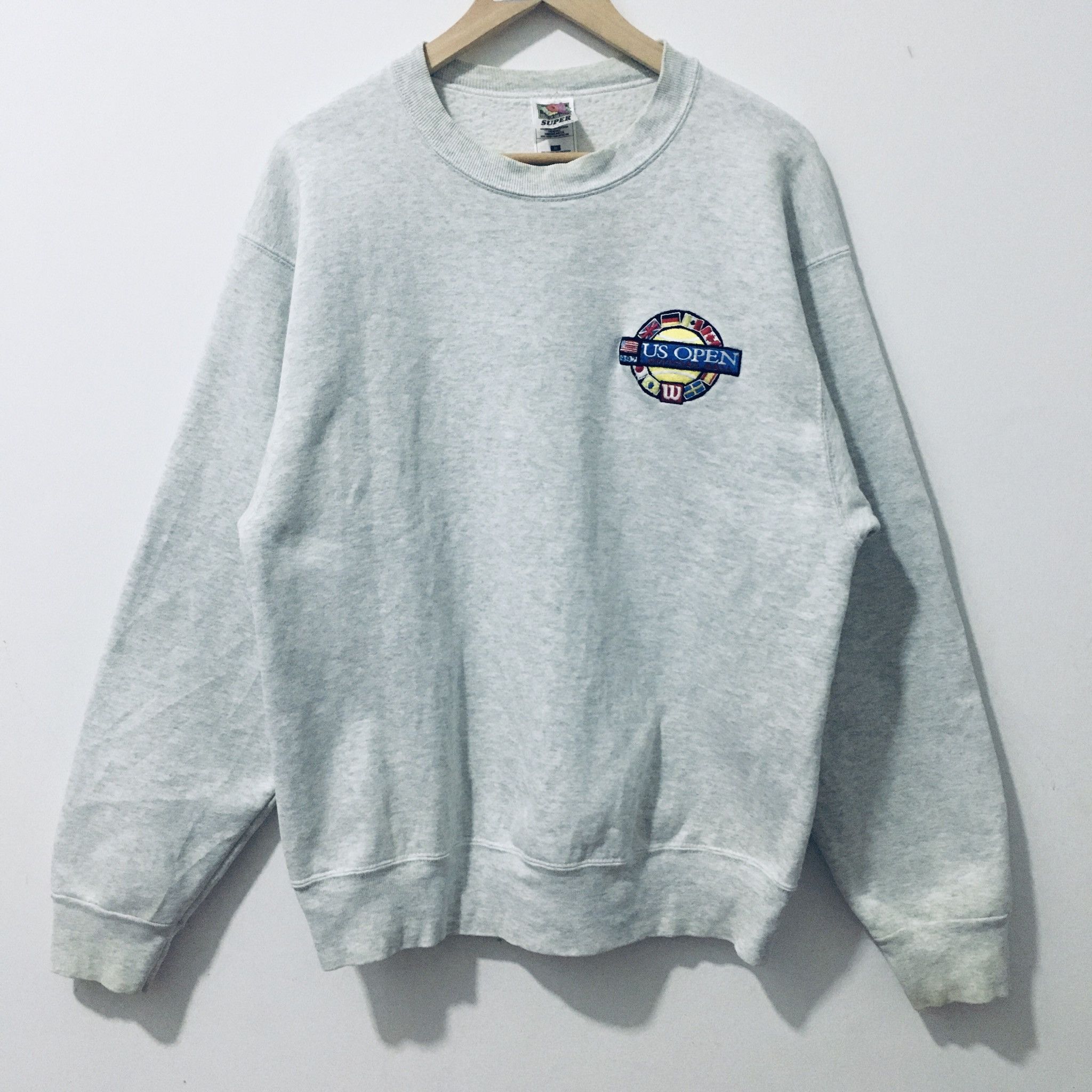 Fruit Of The Loom Vintage x Wilson Sweatshir US open Official Ball 97’ Size US M / EU 48-50 / 2 - 1 Thumbnail