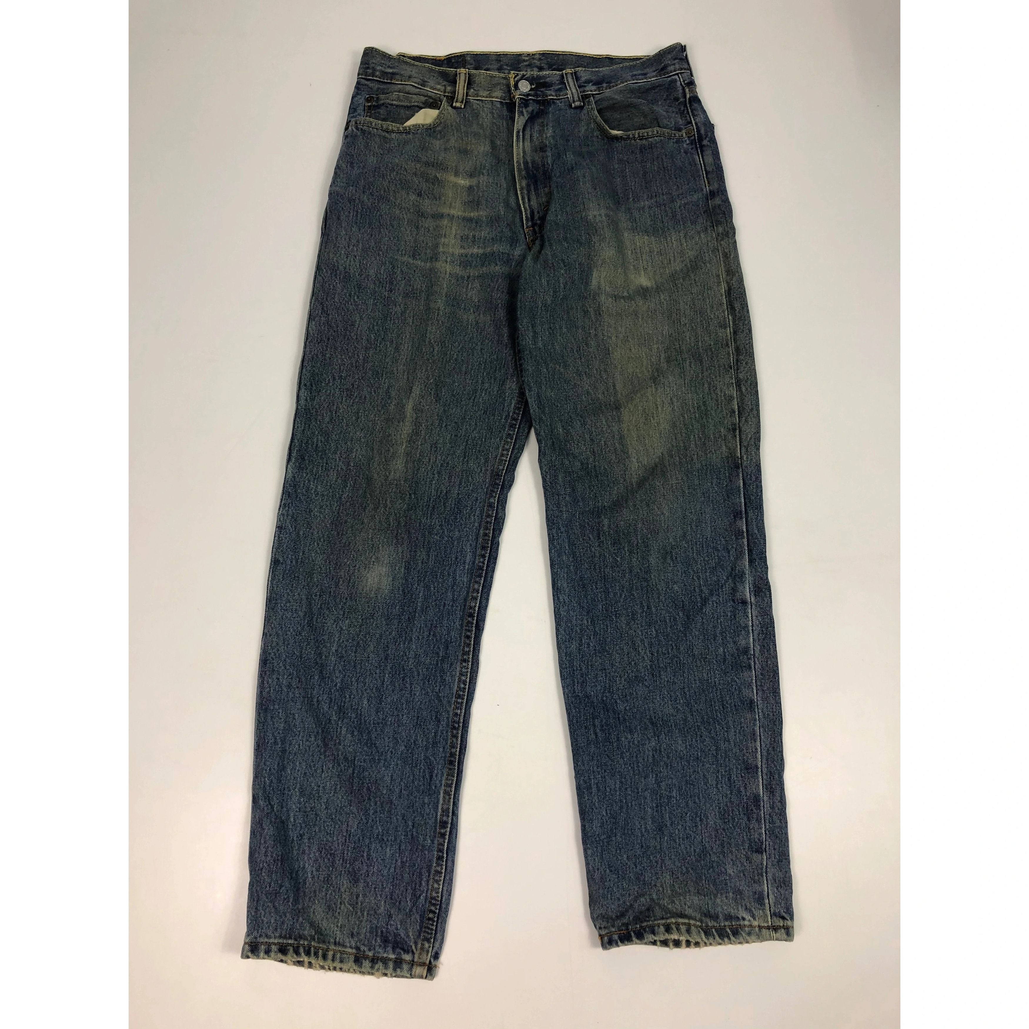 Levi's × Vintage Vintage 90s Levis 550 Denim Pants DP0056 Size US 34 / EU 50 - 1 Thumbnail