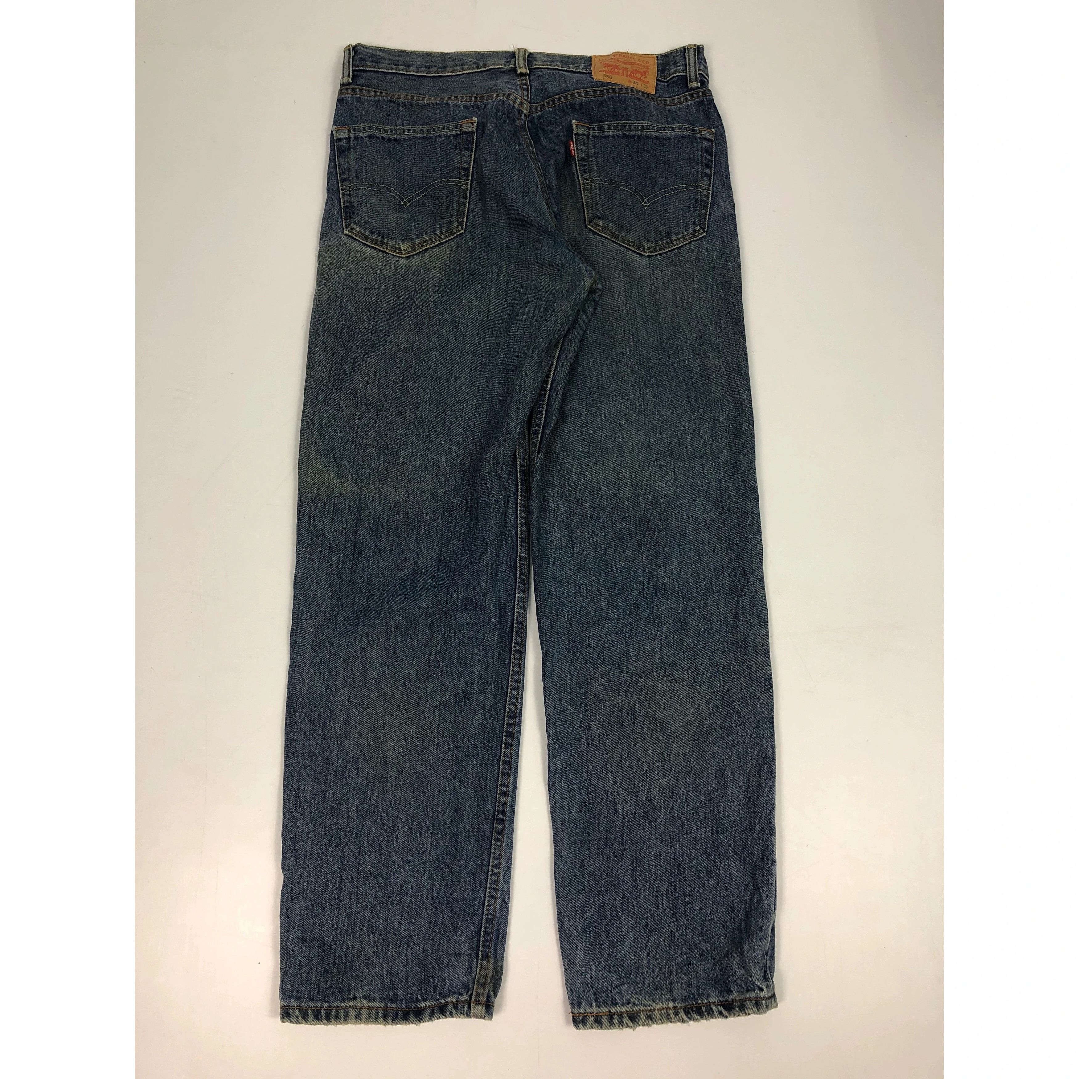 Levi's × Vintage Vintage 90s Levis 550 Denim Pants DP0056 Size US 34 / EU 50 - 3 Thumbnail