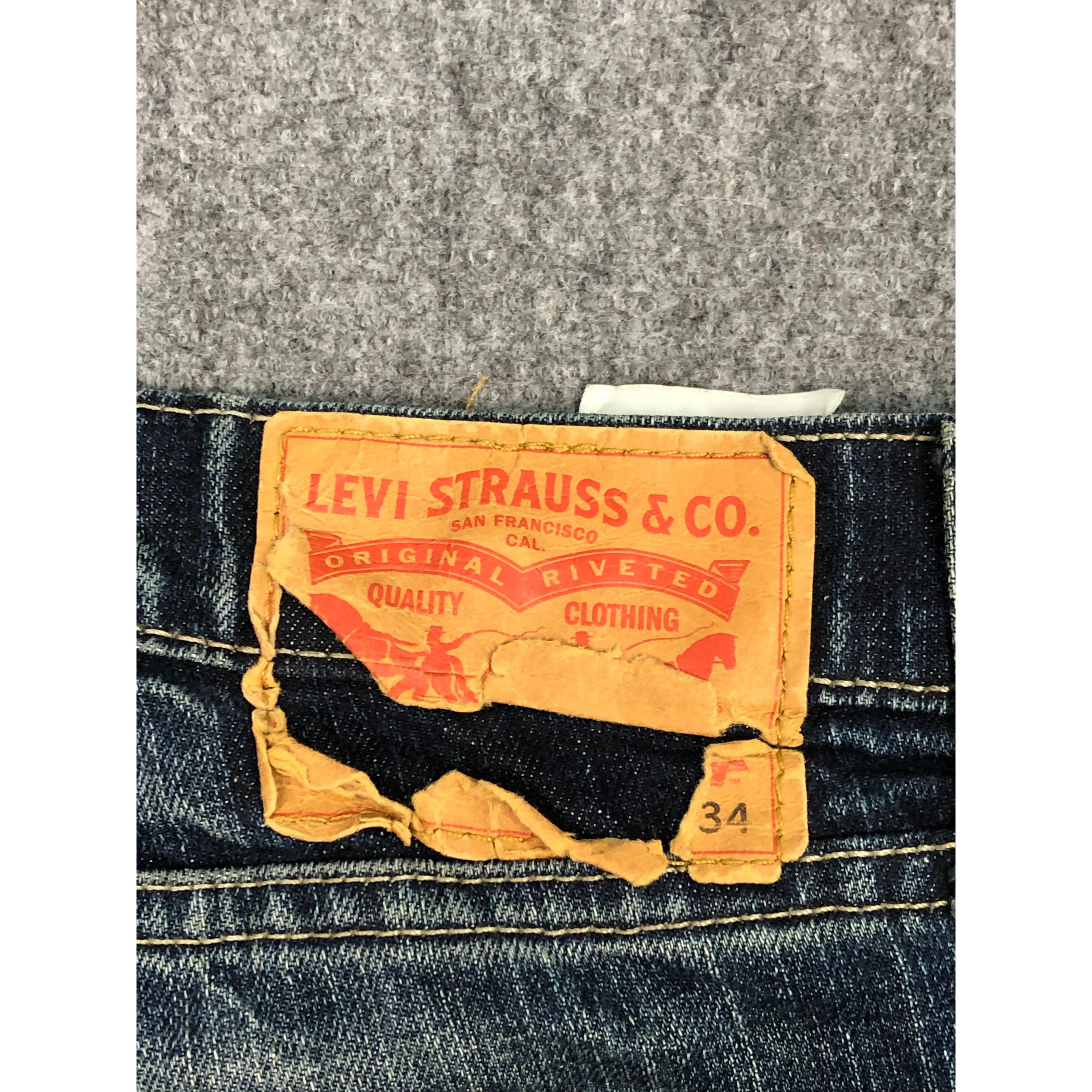 Levi's × Vintage Vintage Levis Blue Jeans DP0466 Size US 34 / EU 50 - 5 Thumbnail