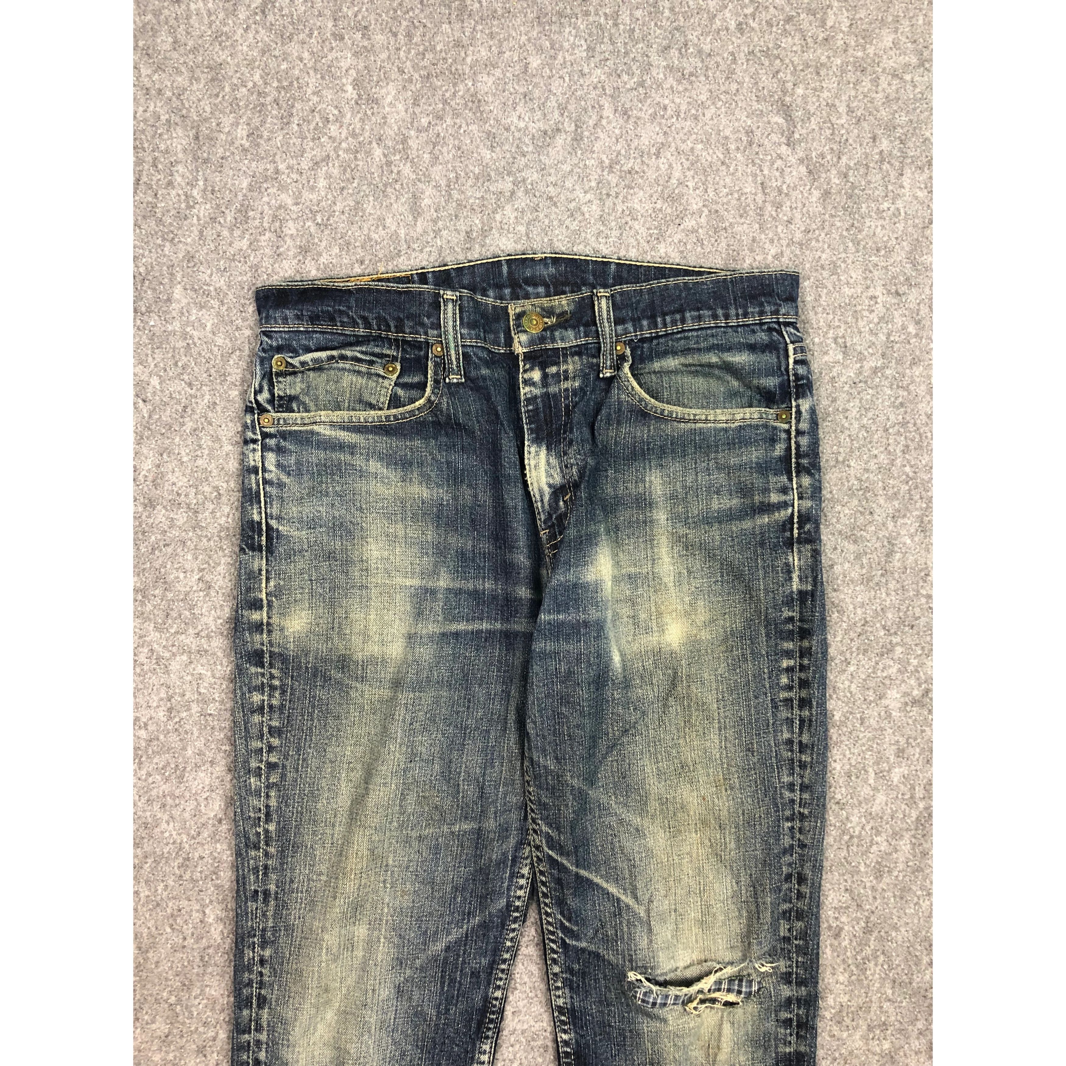 Levi's × Vintage Vintage Levis Blue Jeans DP0466 Size US 34 / EU 50 - 3 Thumbnail