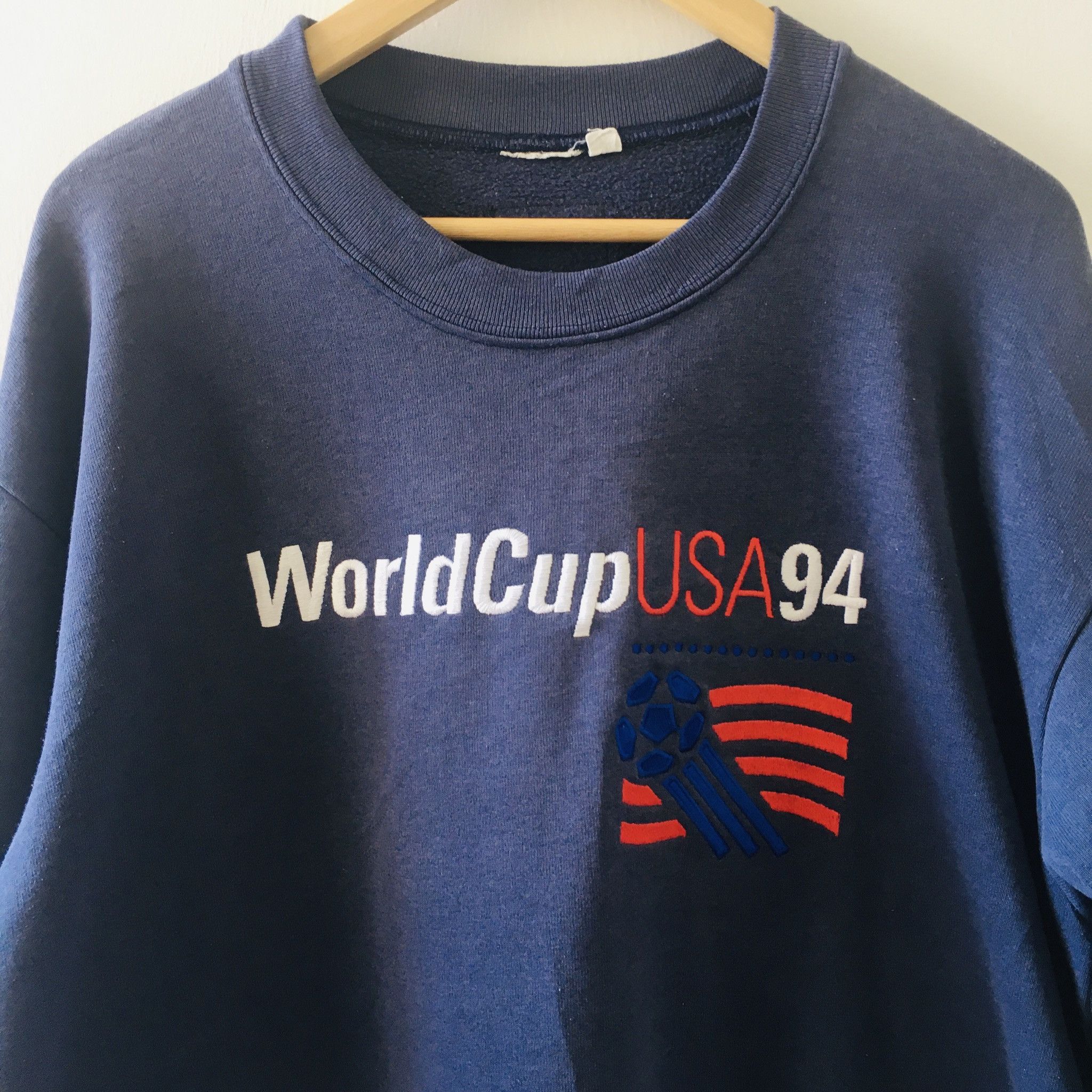Vintage Vintage x USA 1994 World Cup Embroidery Big Logo Spellout Size US L / EU 52-54 / 3 - 2 Thumbnail