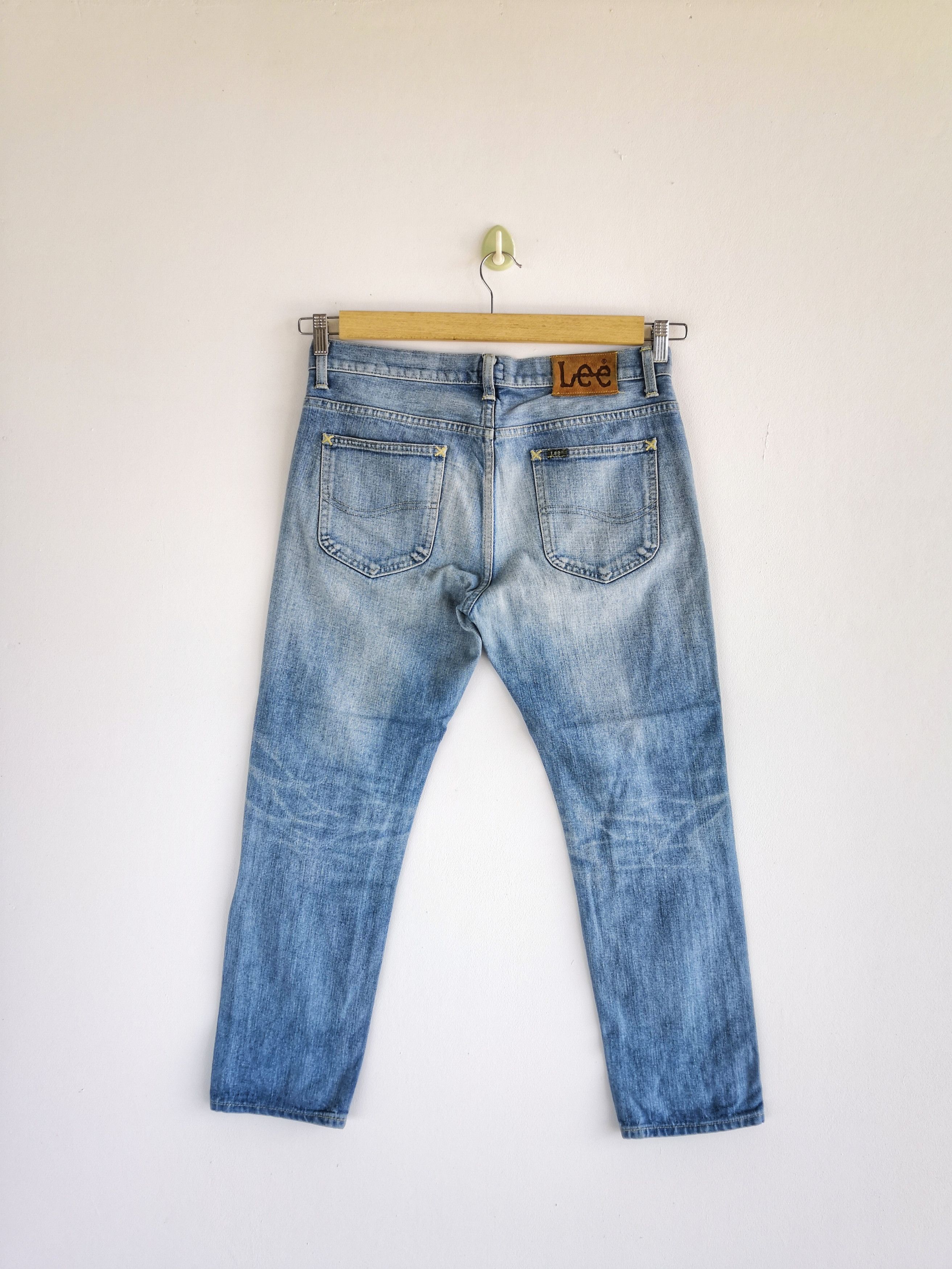 Lee Vintage Lee Sun Faded Denim Light Wash Lee Jeans Pants Size US 32 / EU 48 - 2 Thumbnail