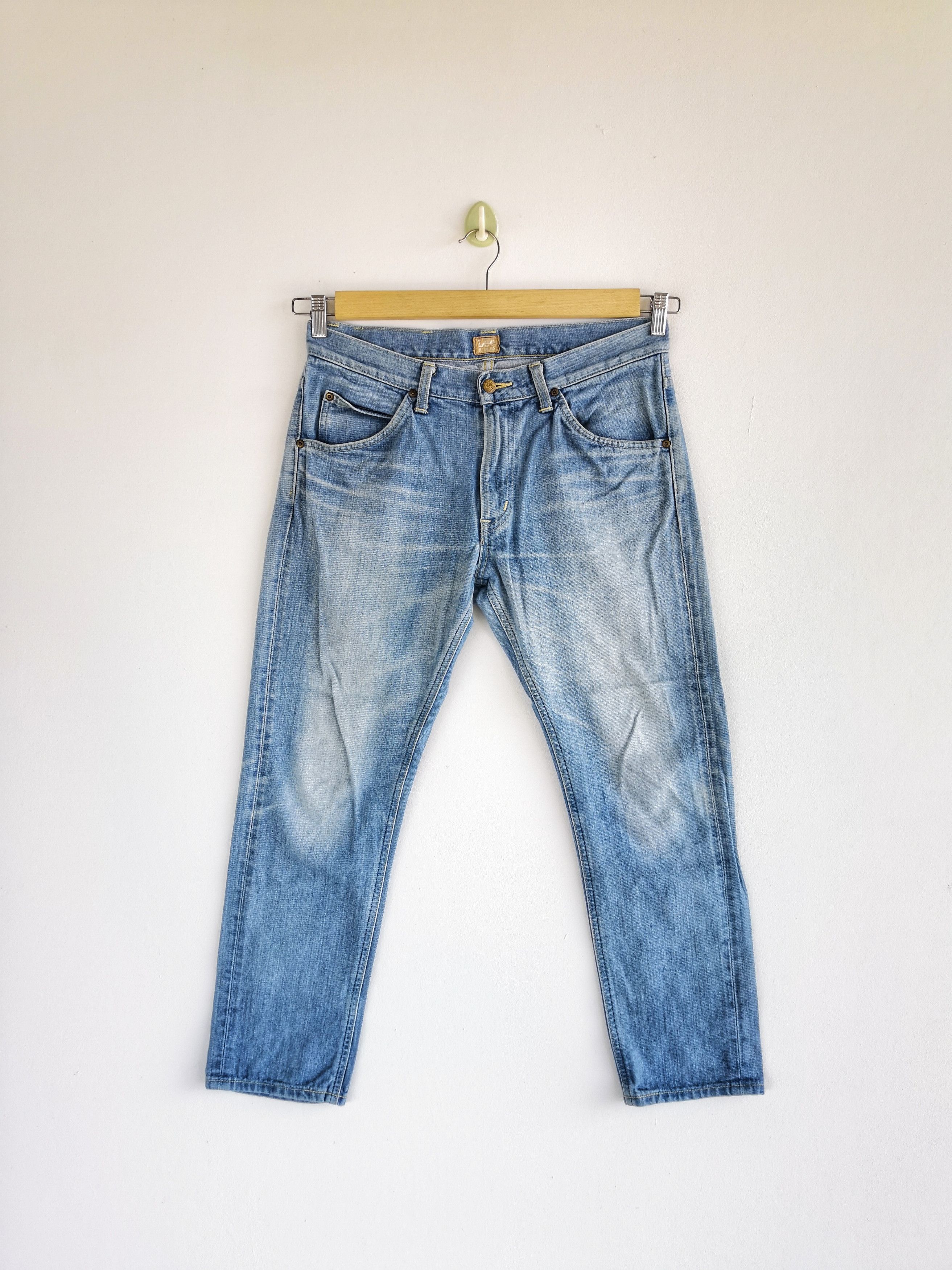 Lee Vintage Lee Sun Faded Denim Light Wash Lee Jeans Pants Size US 32 / EU 48 - 1 Thumbnail