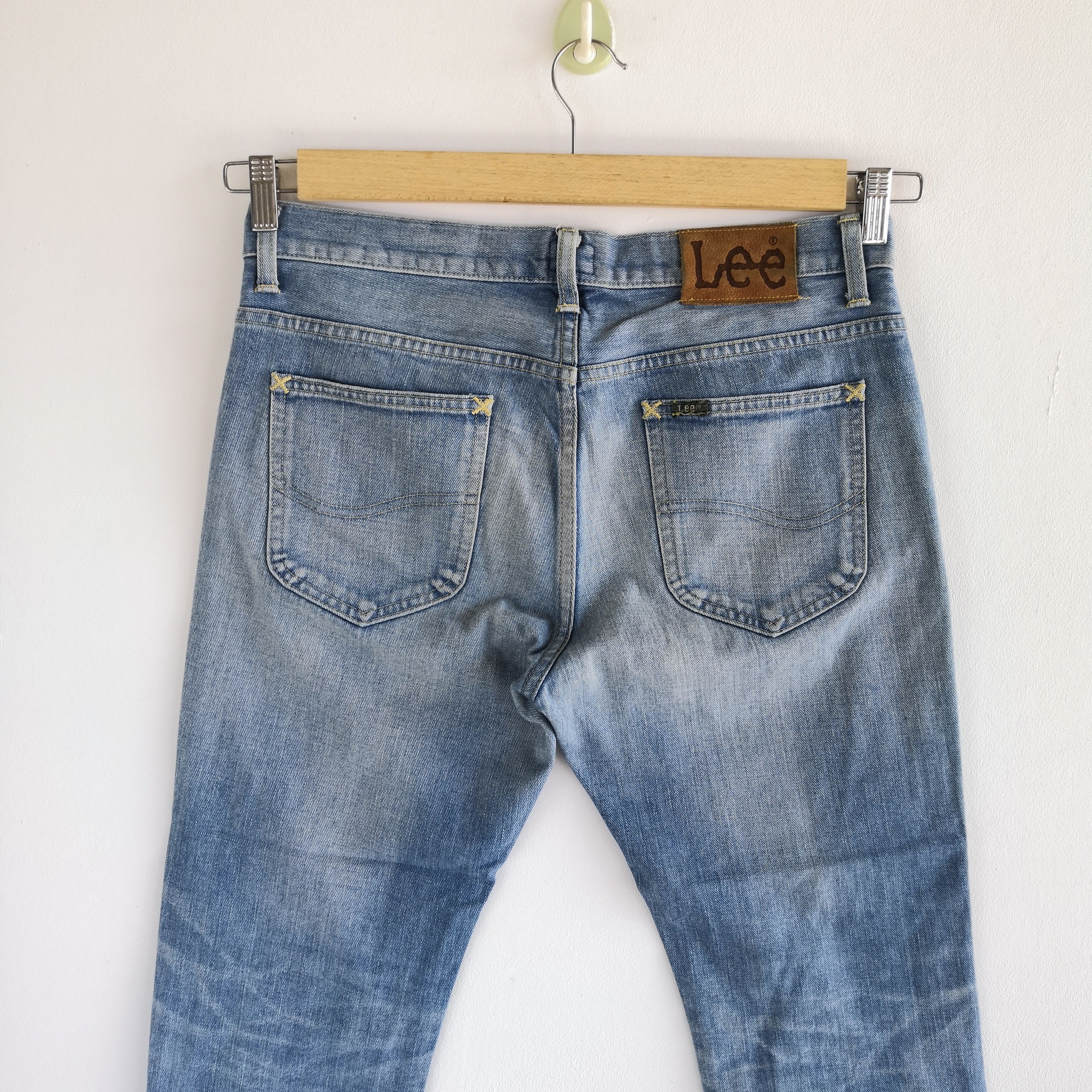 Lee Vintage Lee Sun Faded Denim Light Wash Lee Jeans Pants Size US 32 / EU 48 - 6 Thumbnail