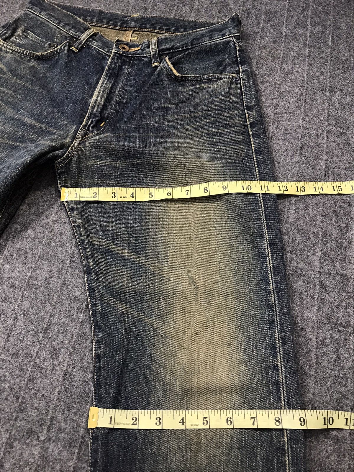 Edwin × Japanese Brand Vintage Edwin Selvedge Distressed Denim Design Size US 29 - 21 Thumbnail