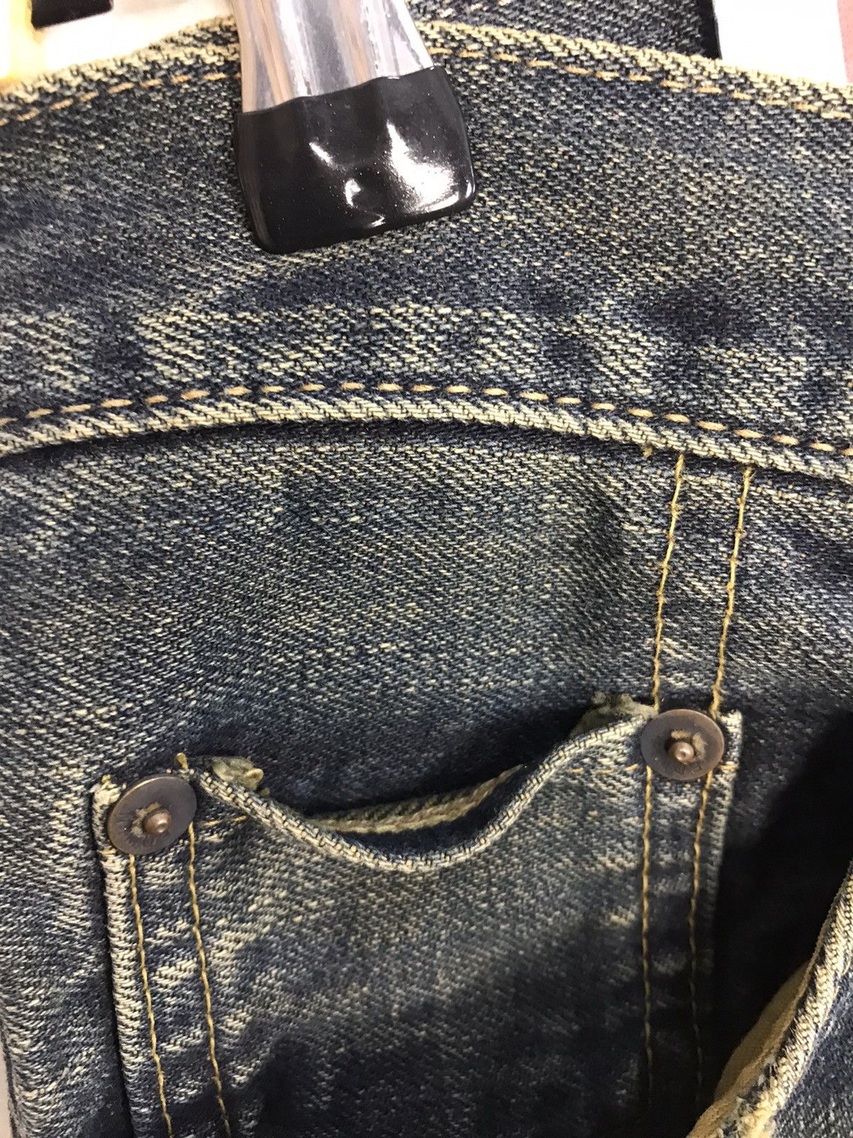 Edwin × Japanese Brand Vintage Edwin Selvedge Distressed Denim Design Size US 29 - 9 Thumbnail