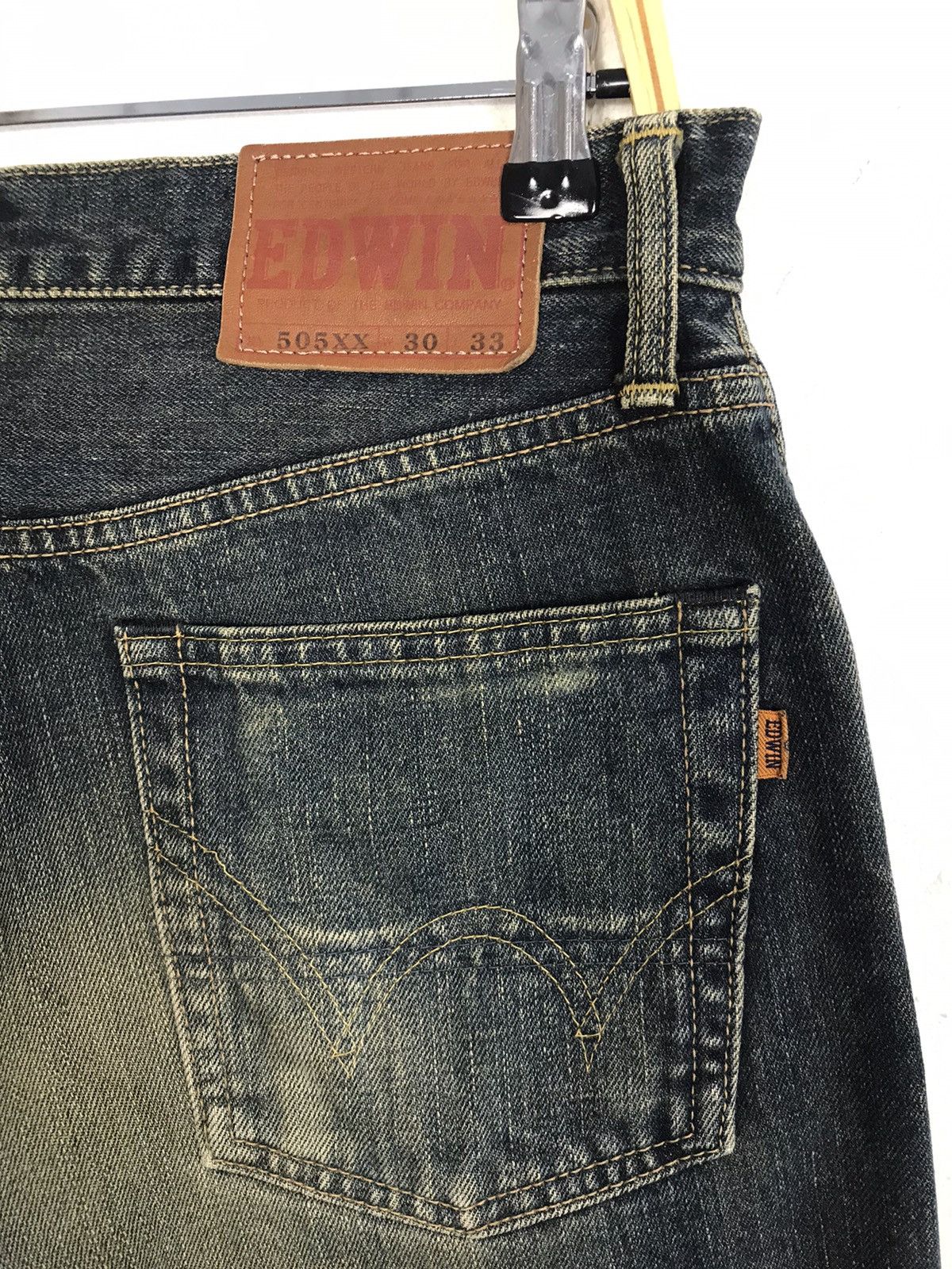 Edwin × Japanese Brand Vintage Edwin Selvedge Distressed Denim Design Size US 29 - 14 Thumbnail
