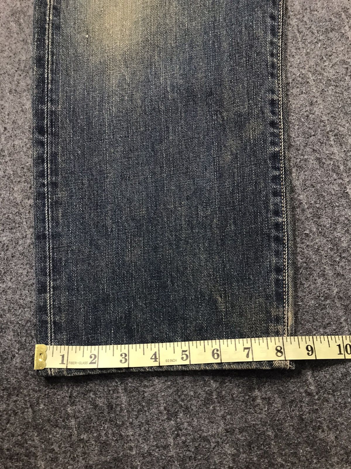 Edwin × Japanese Brand Vintage Edwin Selvedge Distressed Denim Design Size US 29 - 23 Thumbnail