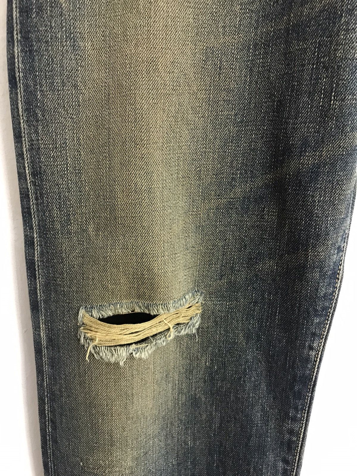 Edwin × Japanese Brand Vintage Edwin Selvedge Distressed Denim Design Size US 29 - 5 Thumbnail