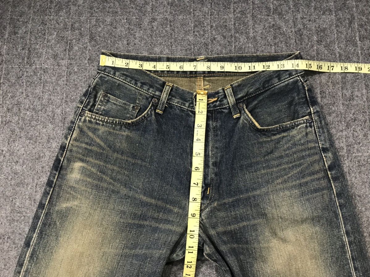 Edwin × Japanese Brand Vintage Edwin Selvedge Distressed Denim Design Size US 29 - 20 Thumbnail
