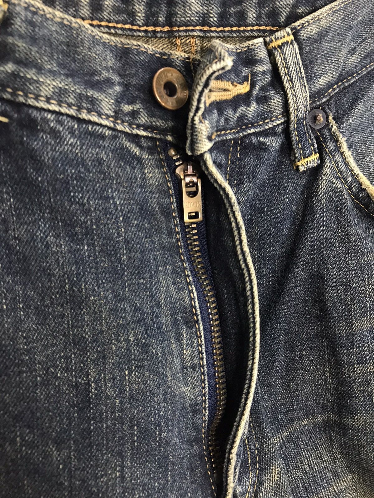 Edwin × Japanese Brand Vintage Edwin Selvedge Distressed Denim Design Size US 29 - 12 Thumbnail