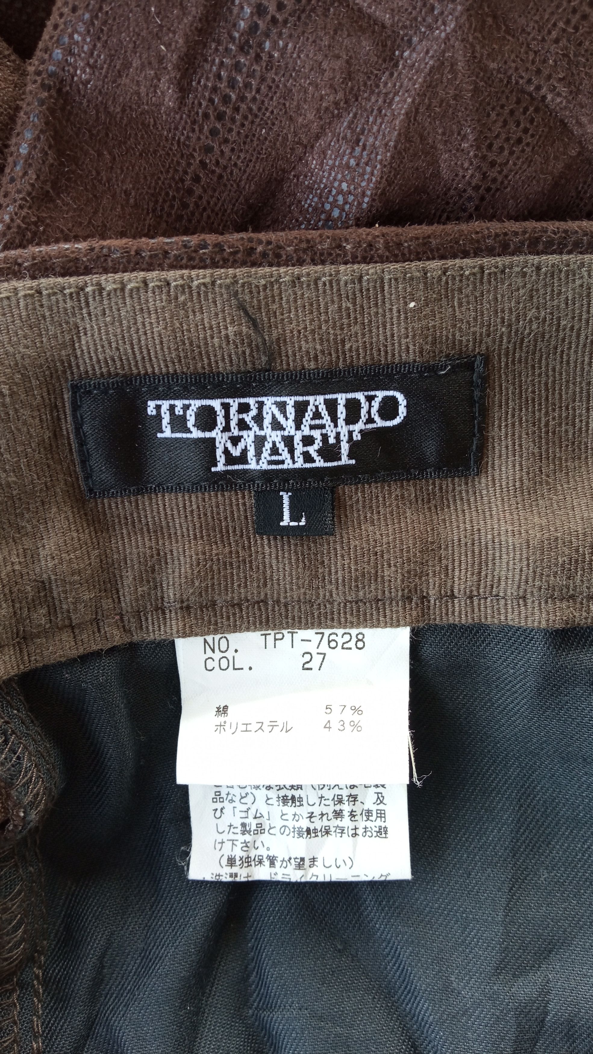 Japanese Brand × Tornado Mart × Vintage 🔥🔥Vtg Style Tornado Mart Buckle Back Boot Cut Baggy Pants Size US 33 - 14 Thumbnail